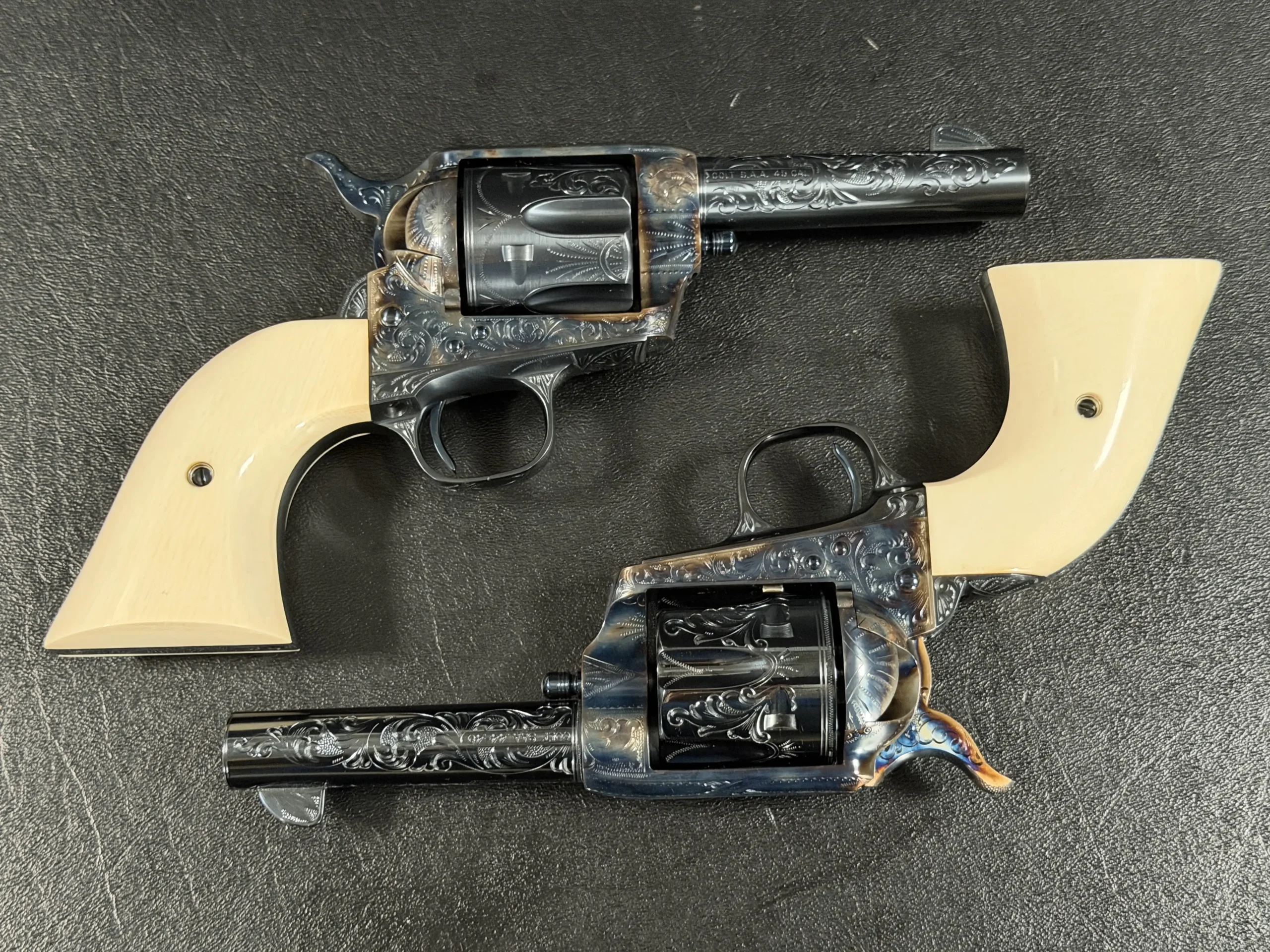 Colt 3rd Gen Storekeeper Blue Color Case Finish