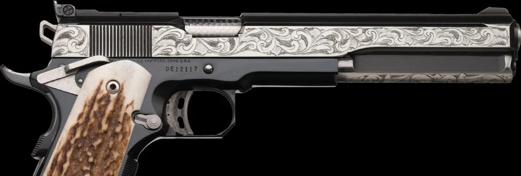 Colt Delta Elite Pistol Pachmayr Upgraded Serial DE12117