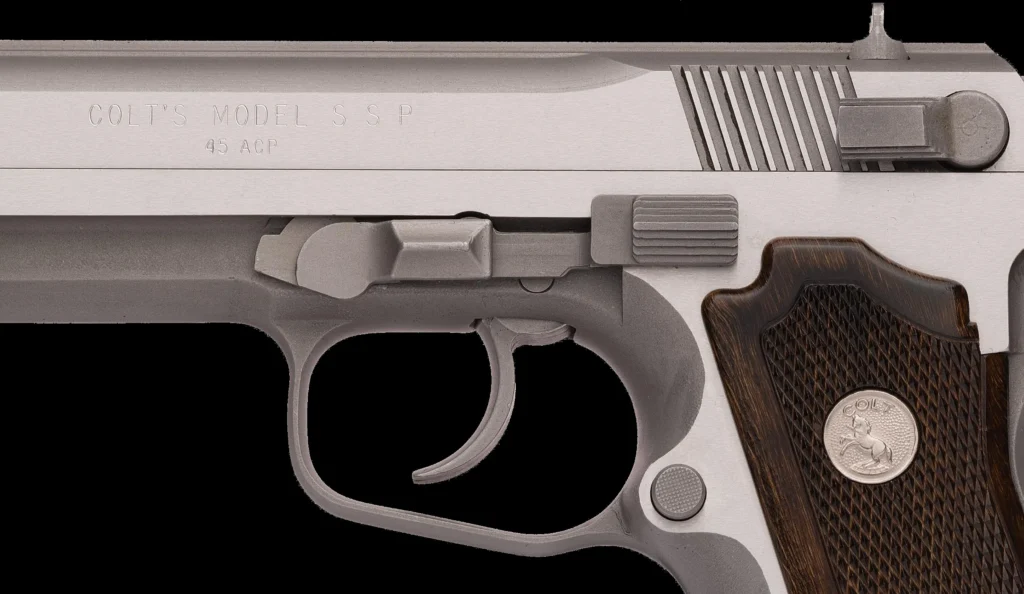 Colt SSP Prototype Pistol Close-Up