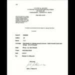 Colt Sheriff's Model SAA Revolver Document S60384A