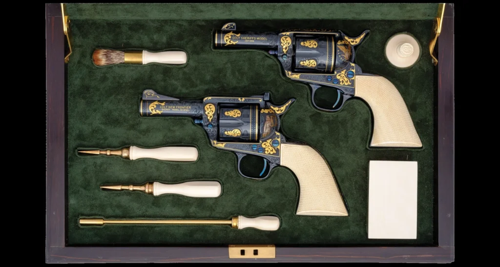 Colt Sheriffs Revolvers Case Freedom and Justice