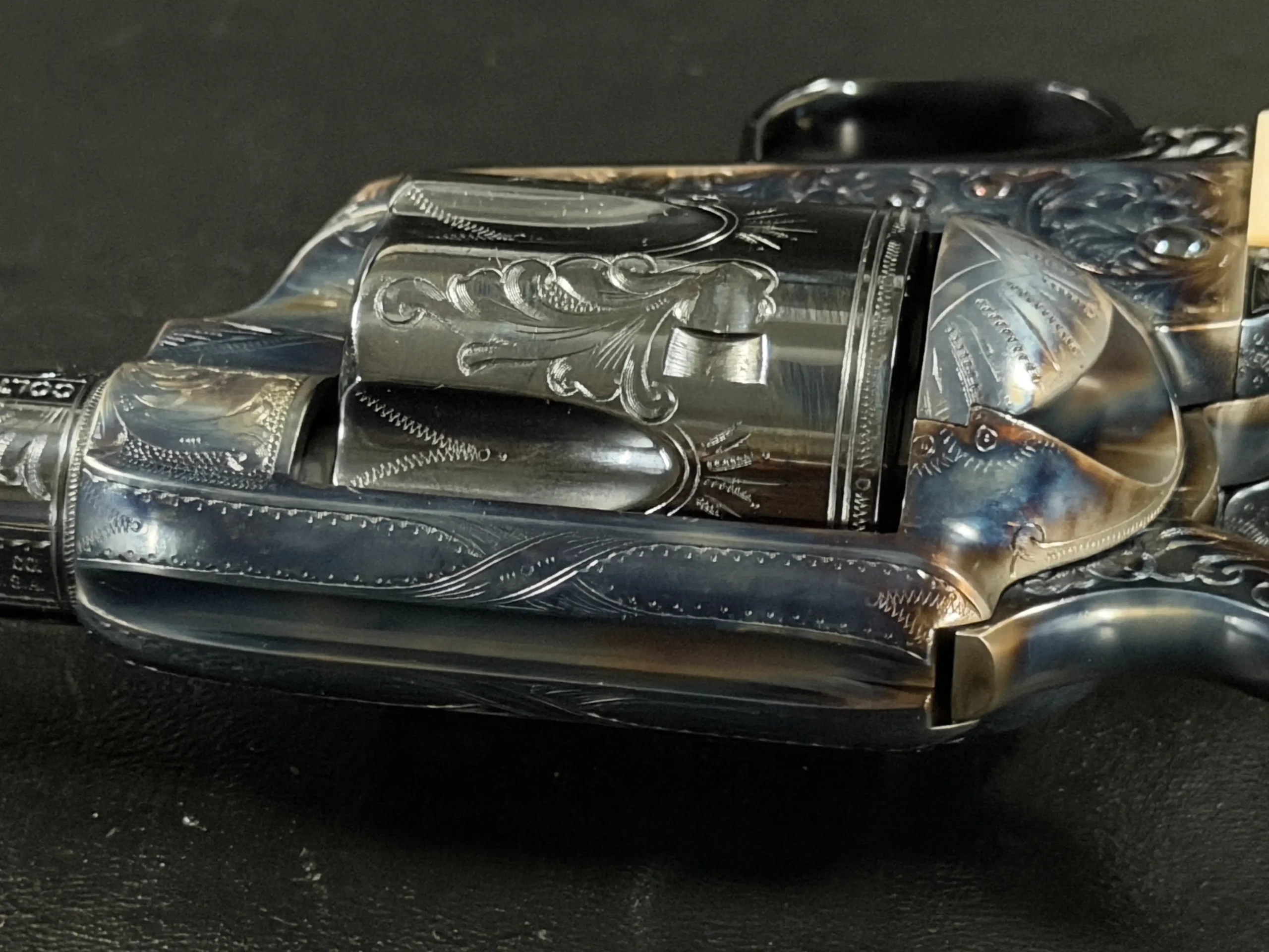 Colt Storekeeper Revolvers Ivory Relief Grips