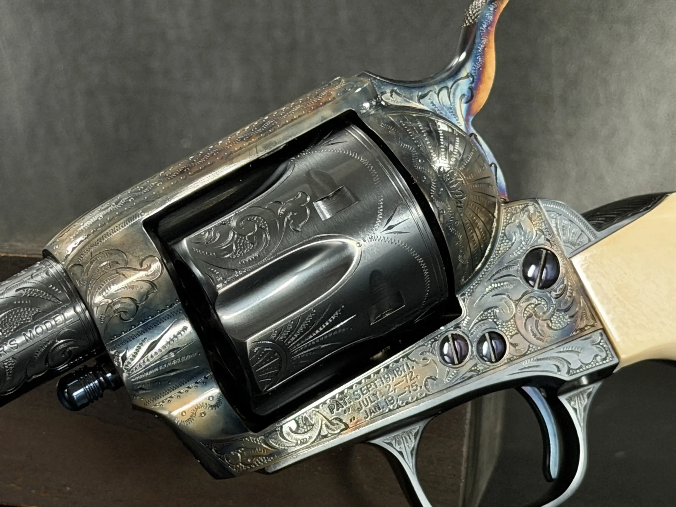 Custom Engraved Colt Single Action Army Pair
