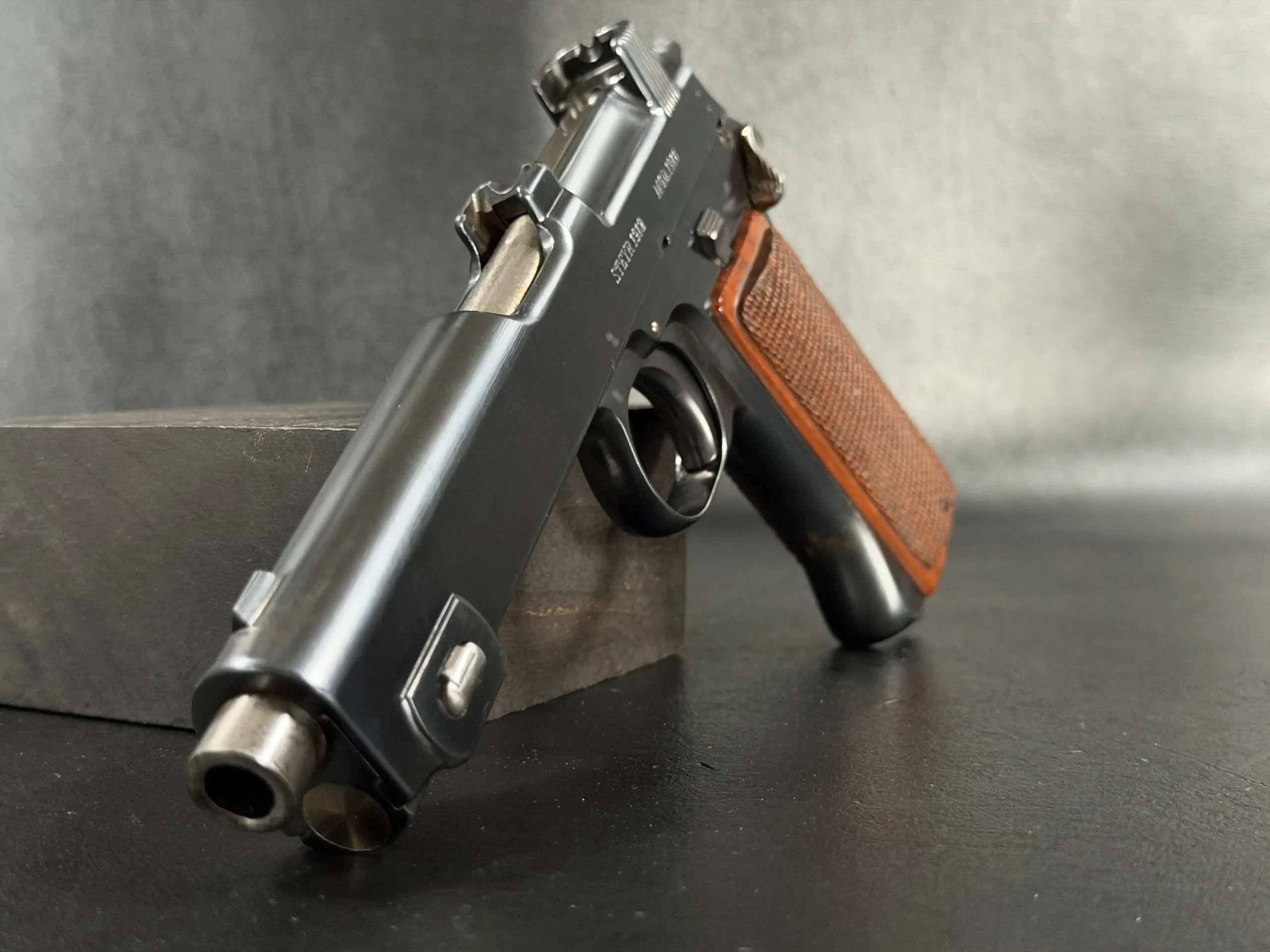Early Steyr Hahn Military Prototype Pistol