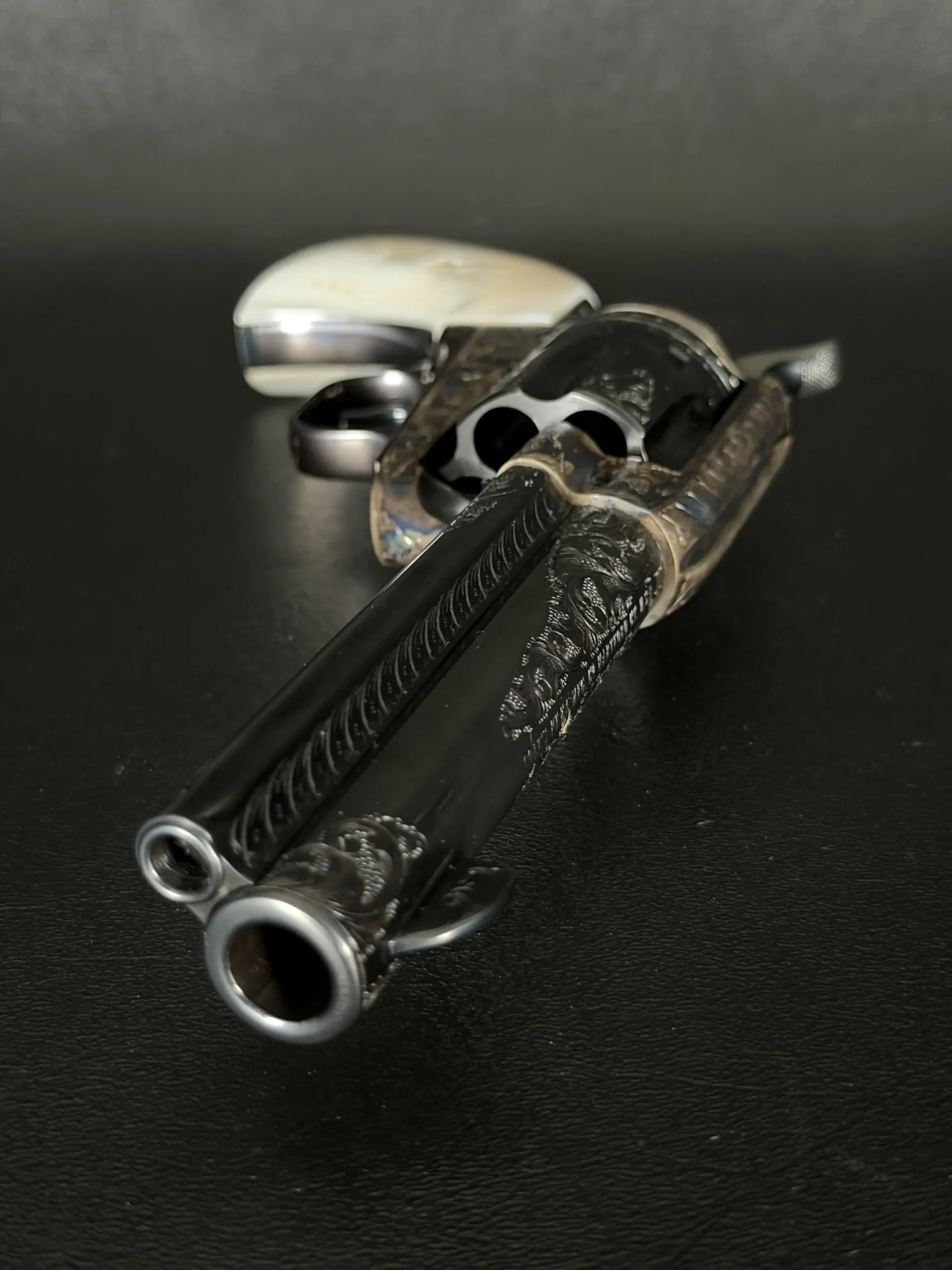 Factory Engraved 3rd Gen Colt Single Action Army Revolver Fine Engraving