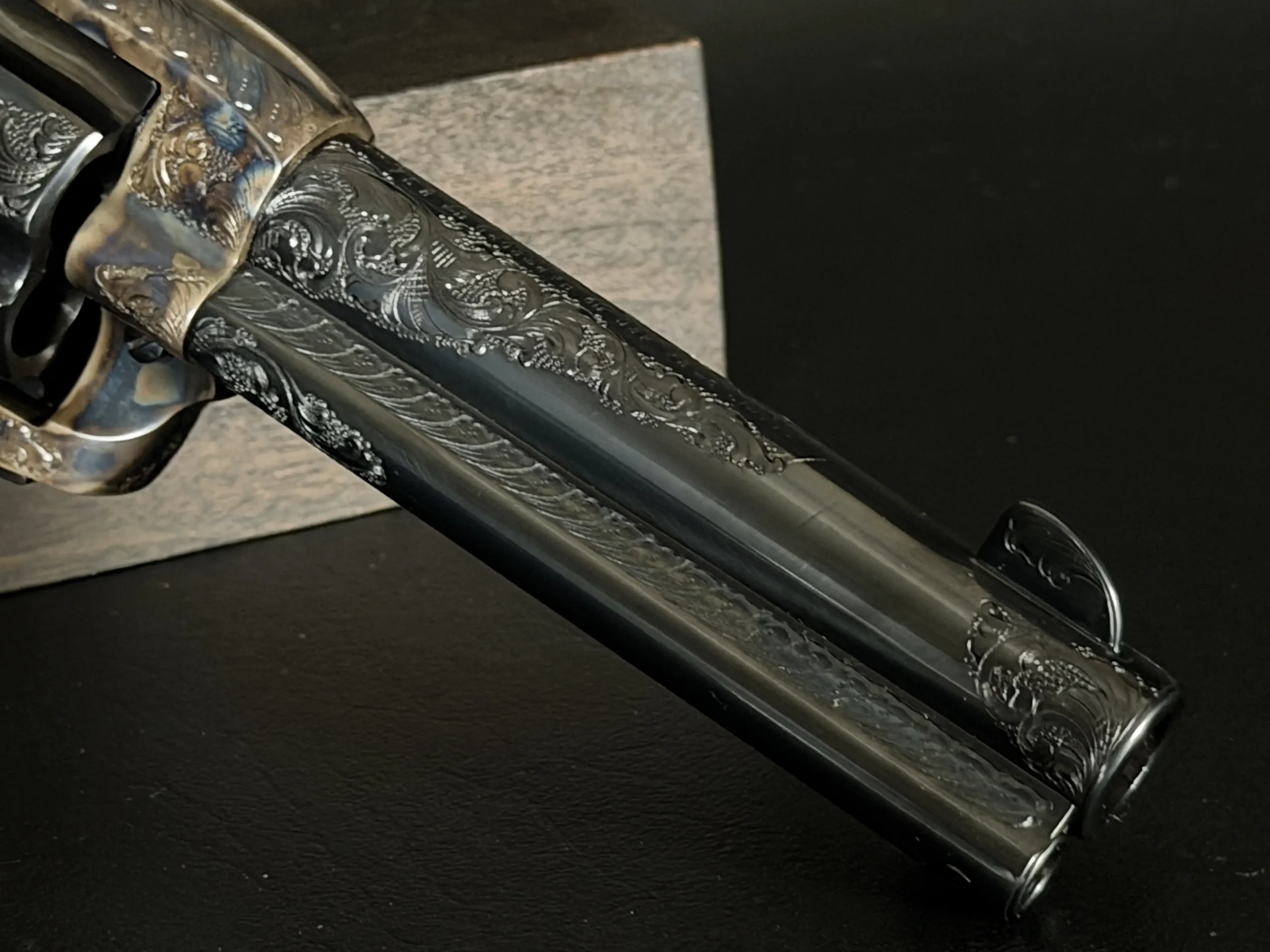 Factory Engraved 3rd Gen Colt Single Action Army Revolver Signature Work