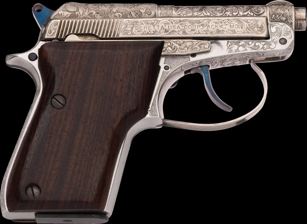 Jerry Lewis Beretta 21A Engraved Documented