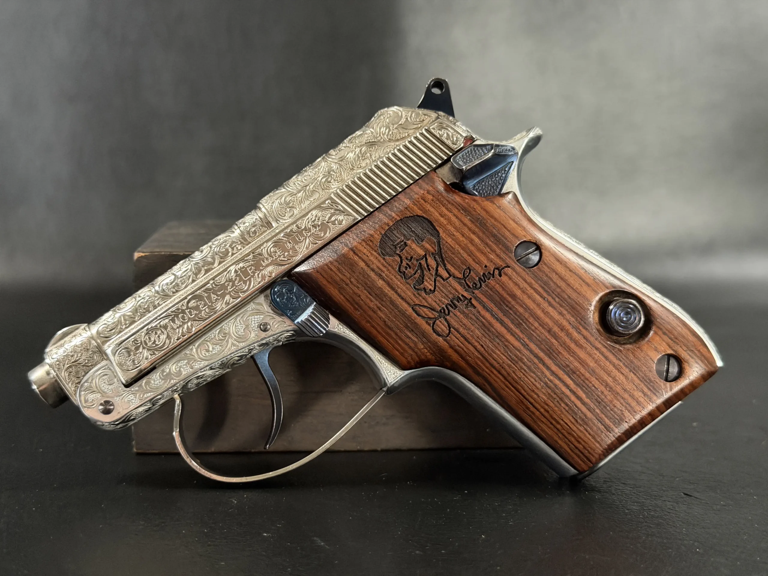 Jerry Lewis celebrity owned Beretta pistol