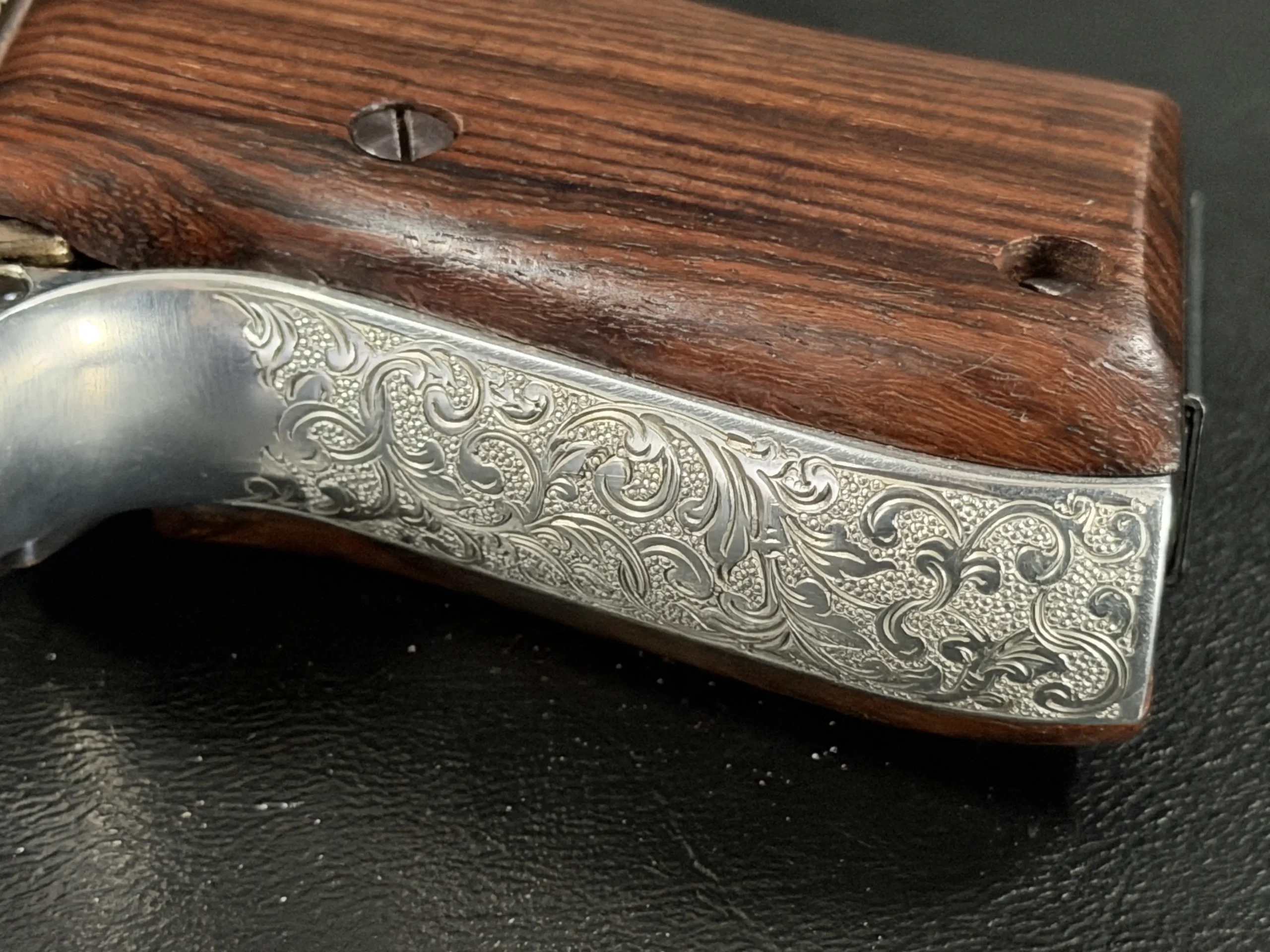 Jerry Lewis silver Beretta 22 Short pistol