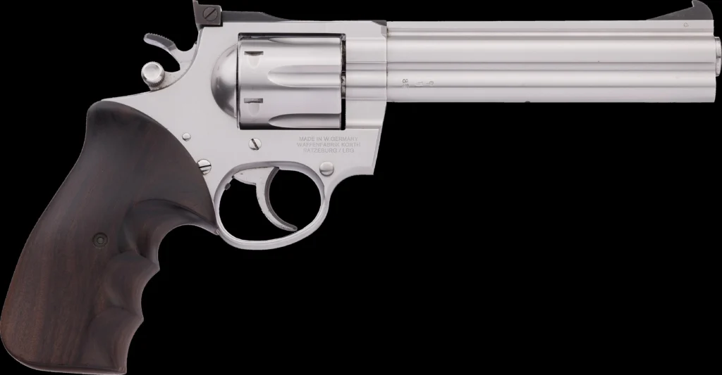 Korth Sport Model .357 Stainless Revolver S-056