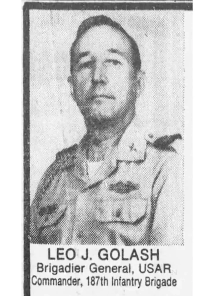RIA M15 Brigadier General Leo Golash