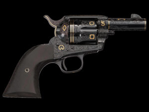 Signed Engraved and Inlaid Colt Sheriff's Model SAA Revolver S60384A