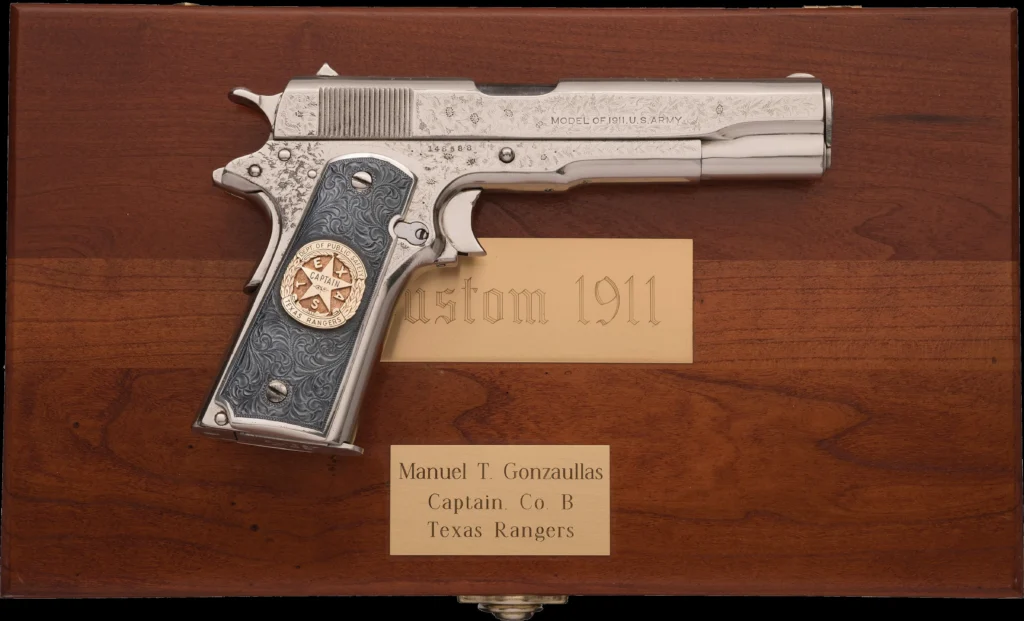 Texas Ranger Colt 1911 Case SN-148588