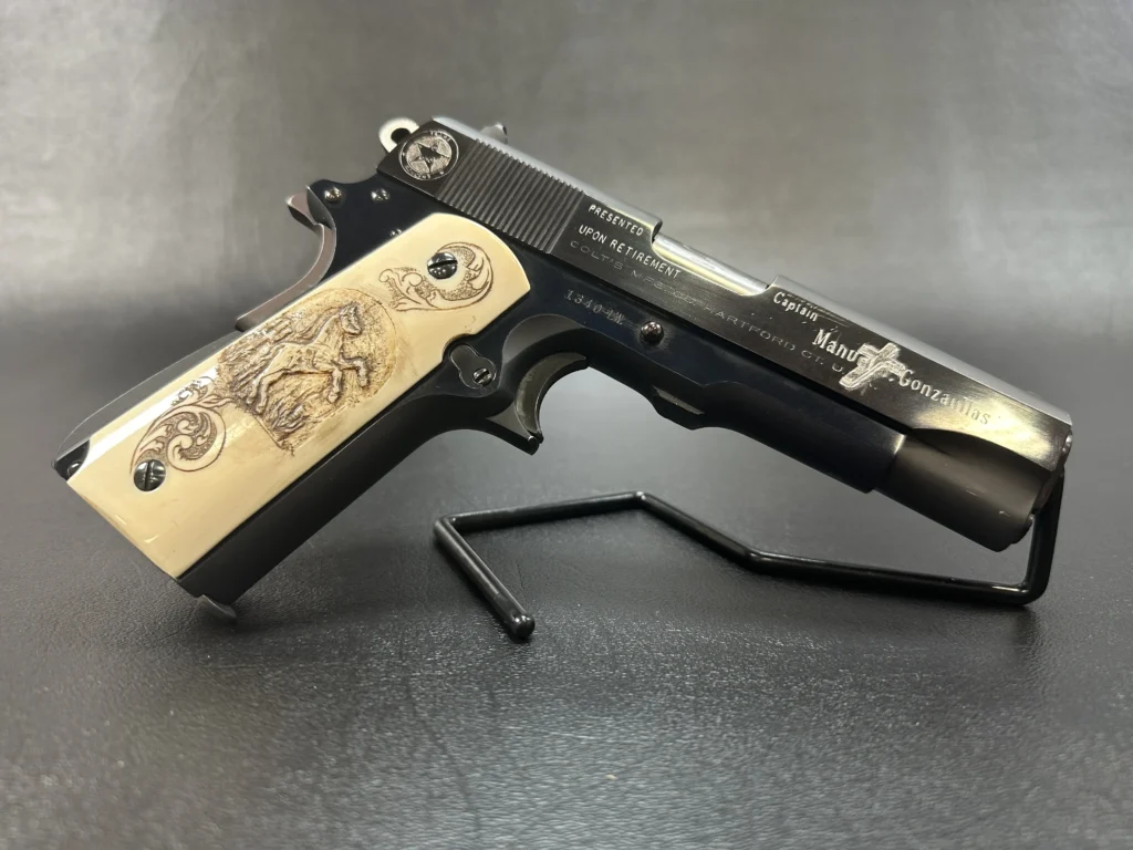 Texas Ranger Engraved Colt Commander SN-1340