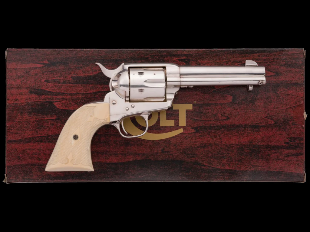 exquisite colt frontier single action army revolvers