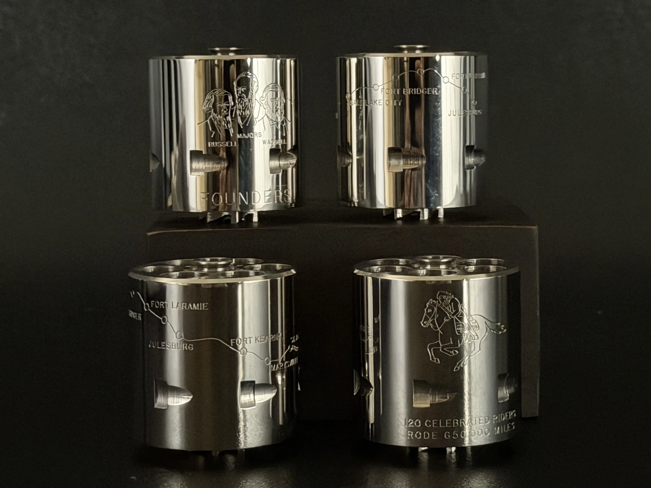 Colt SAA Pony Express Russell Majors Waddell Engraved