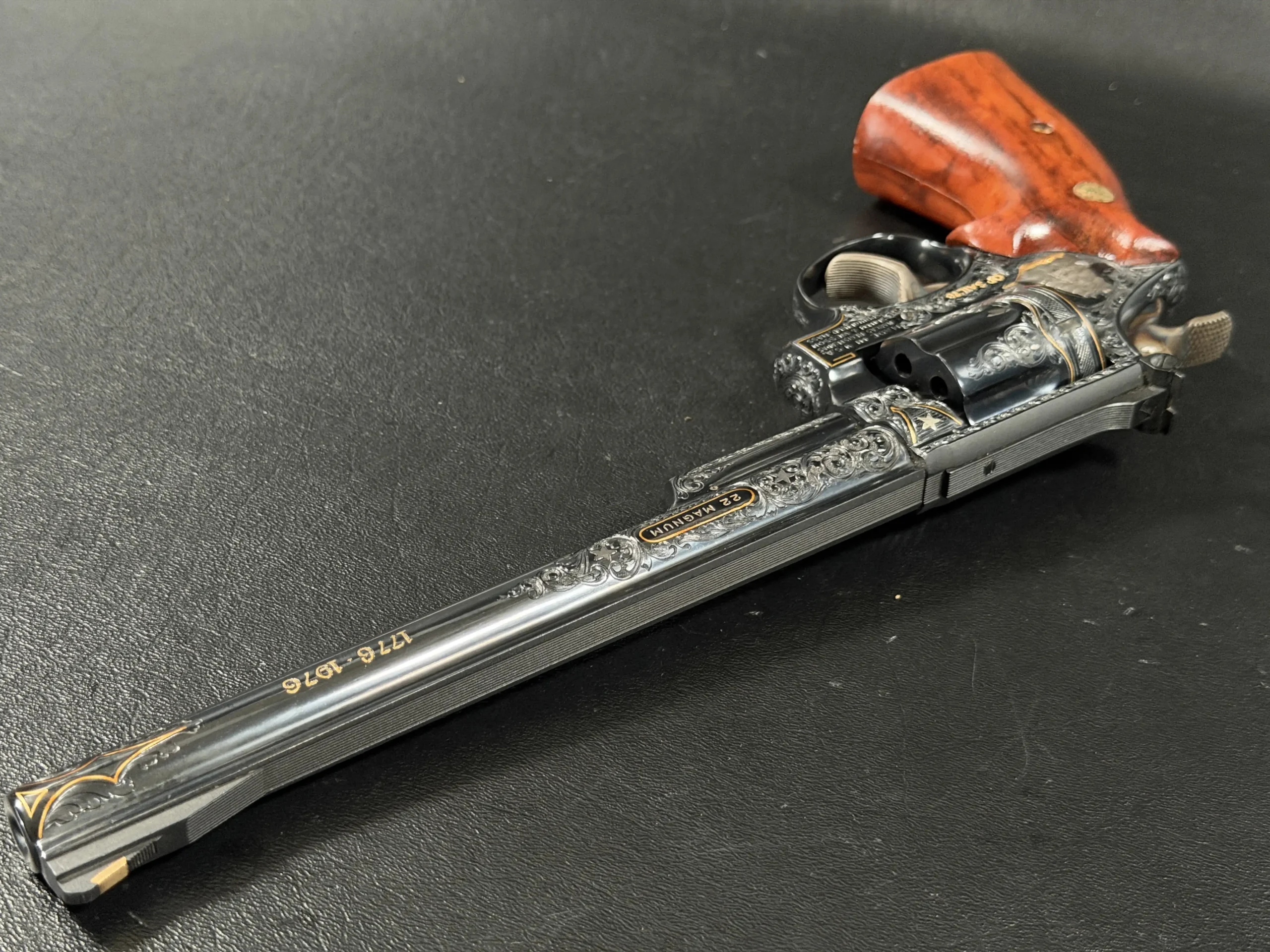 Russel J Smith Engraved S&W Model 53 Rare Collector Example