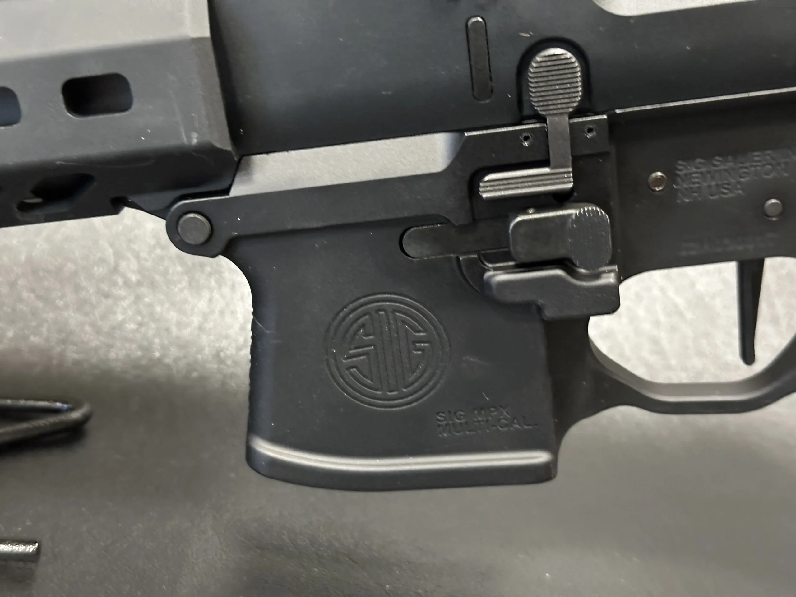 SIG Sauer MPX 9MM Pistol Gallery Presentation