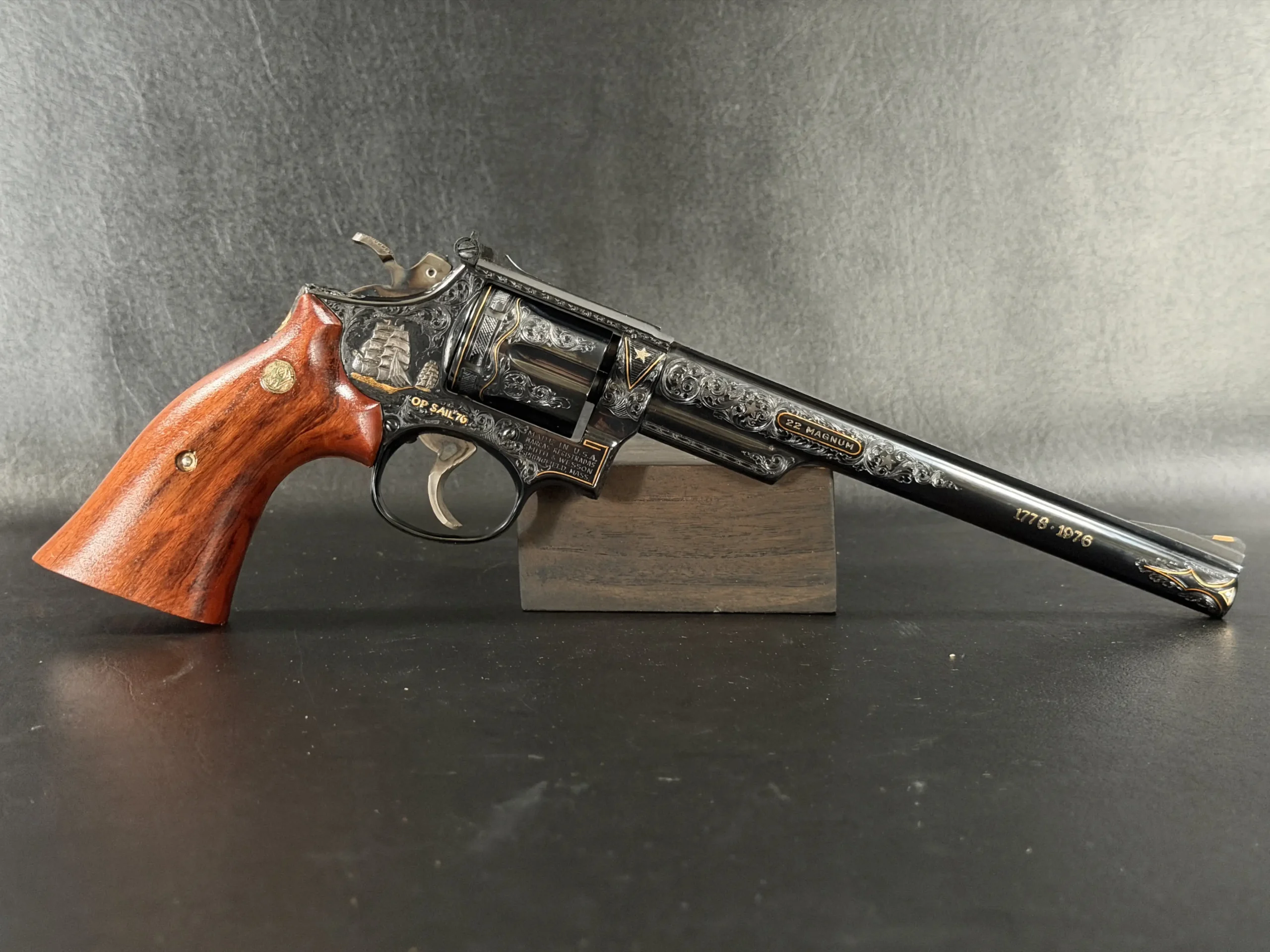 Smith Wesson Model 53 Engraved Collector Grade Revolver