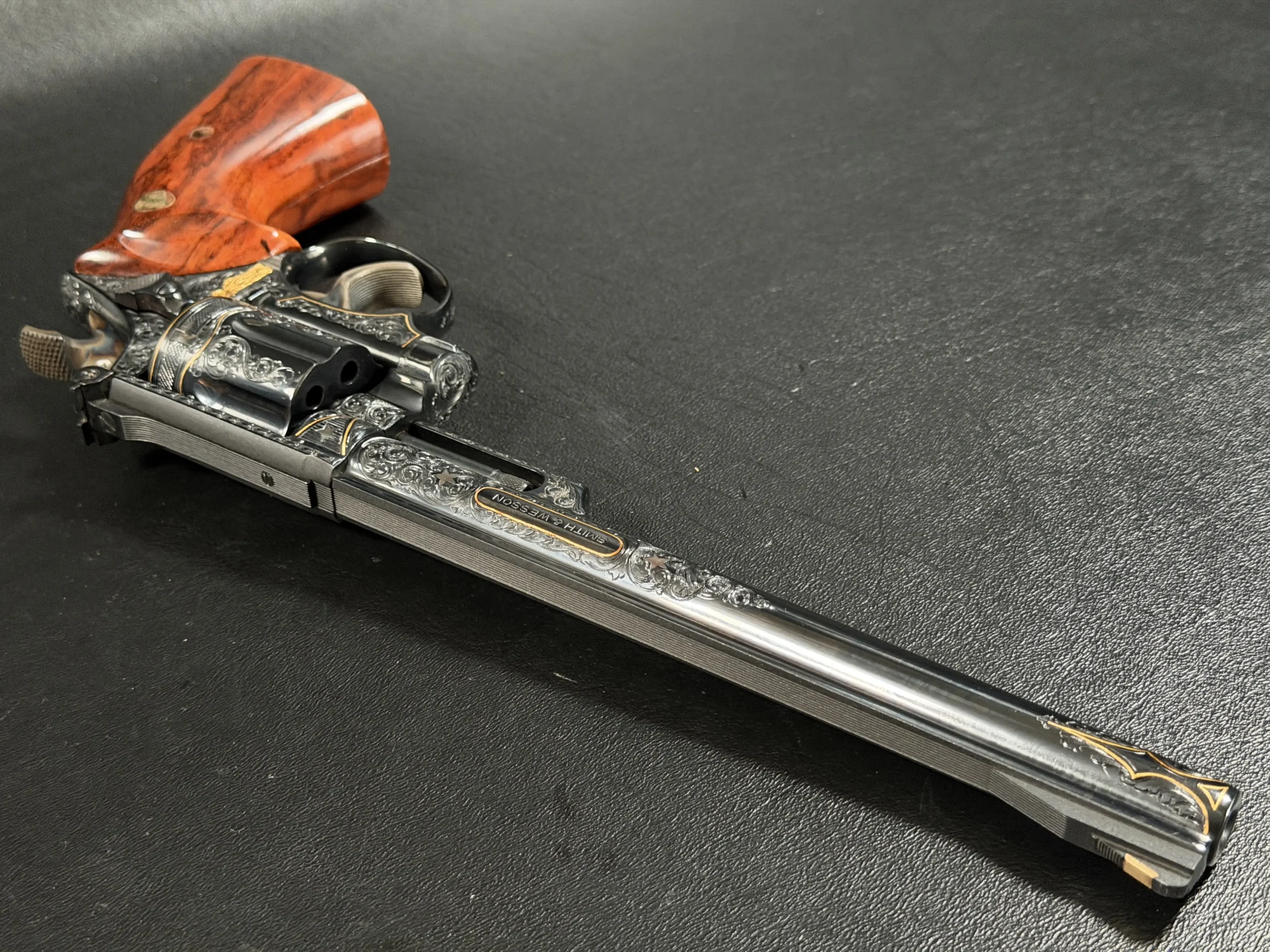 Smith Wesson Model 53 Engraved Revolver Investment Grade
