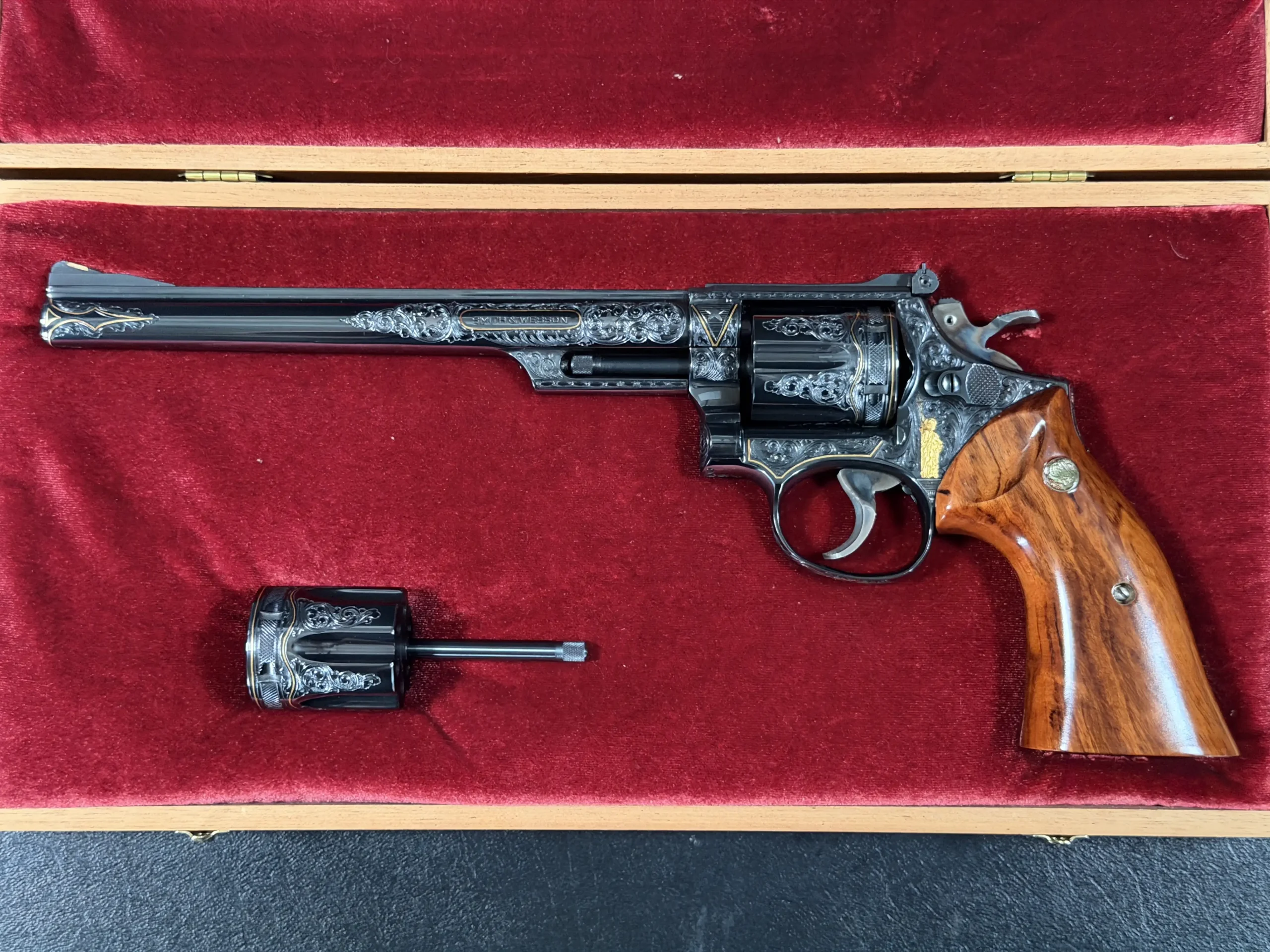 Smith and Wesson Model 53 Engraved Revolver 1776 1976