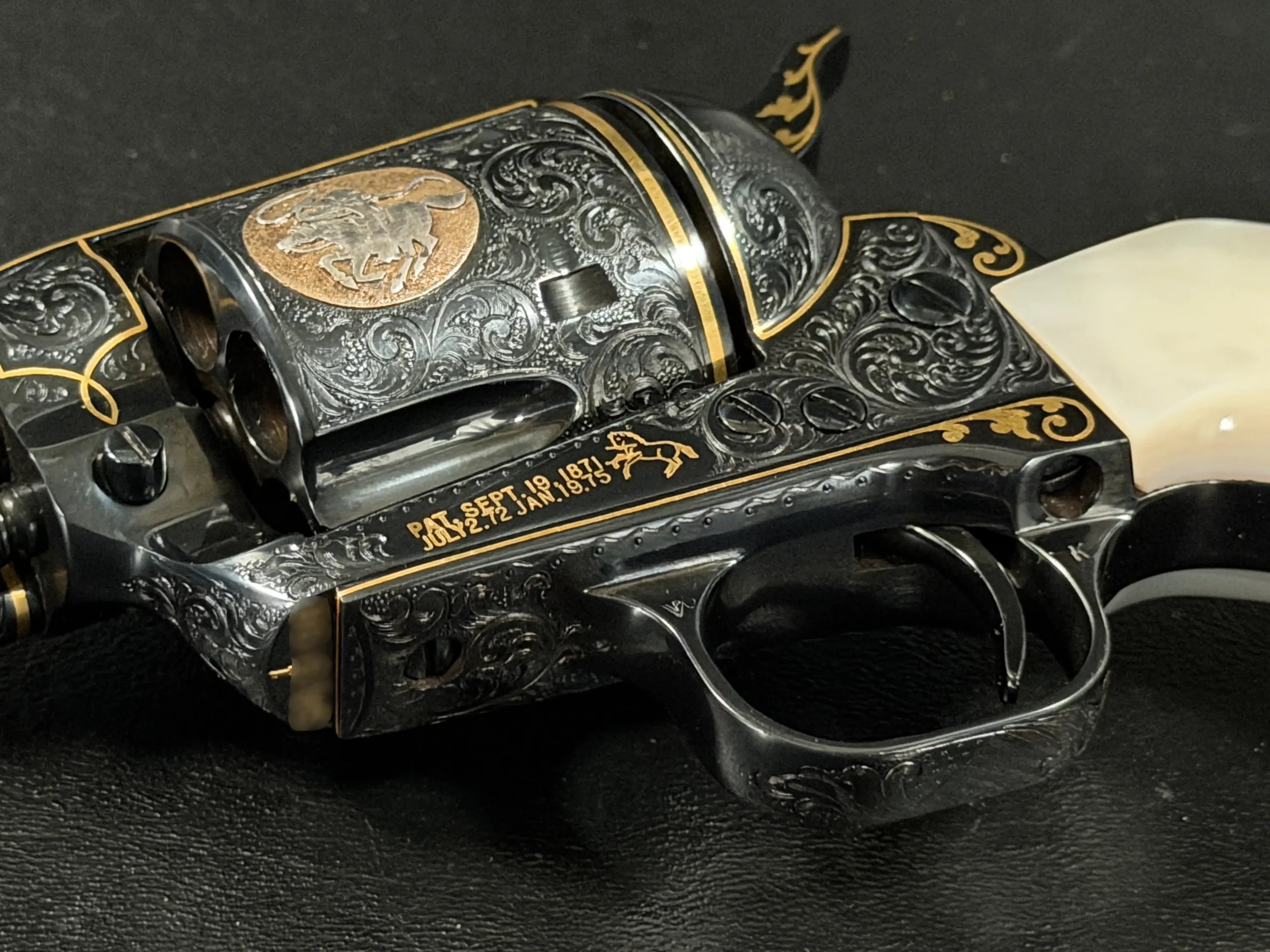 Colt SAA Autry Museum Gala Engraved Presentation Revolver