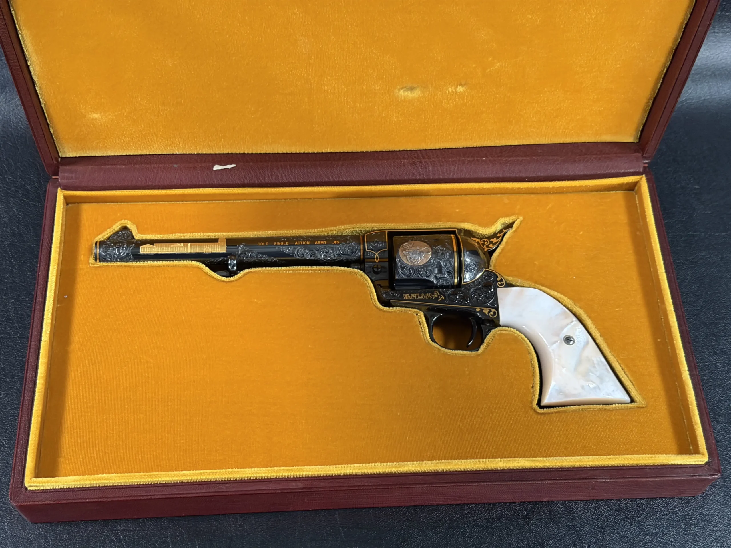 Colt Single Action Army Autry Museum Gala Engraved Revolver