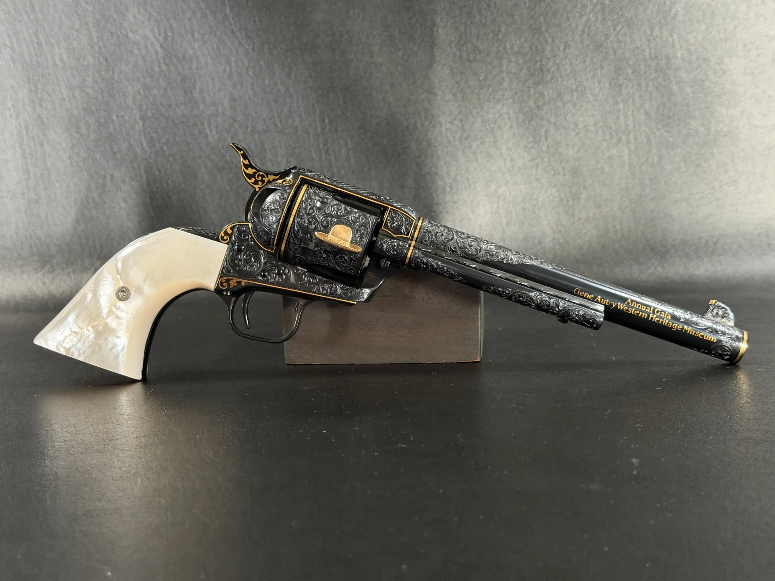 Colt Single Action Army Gene Autry Museum Engraved