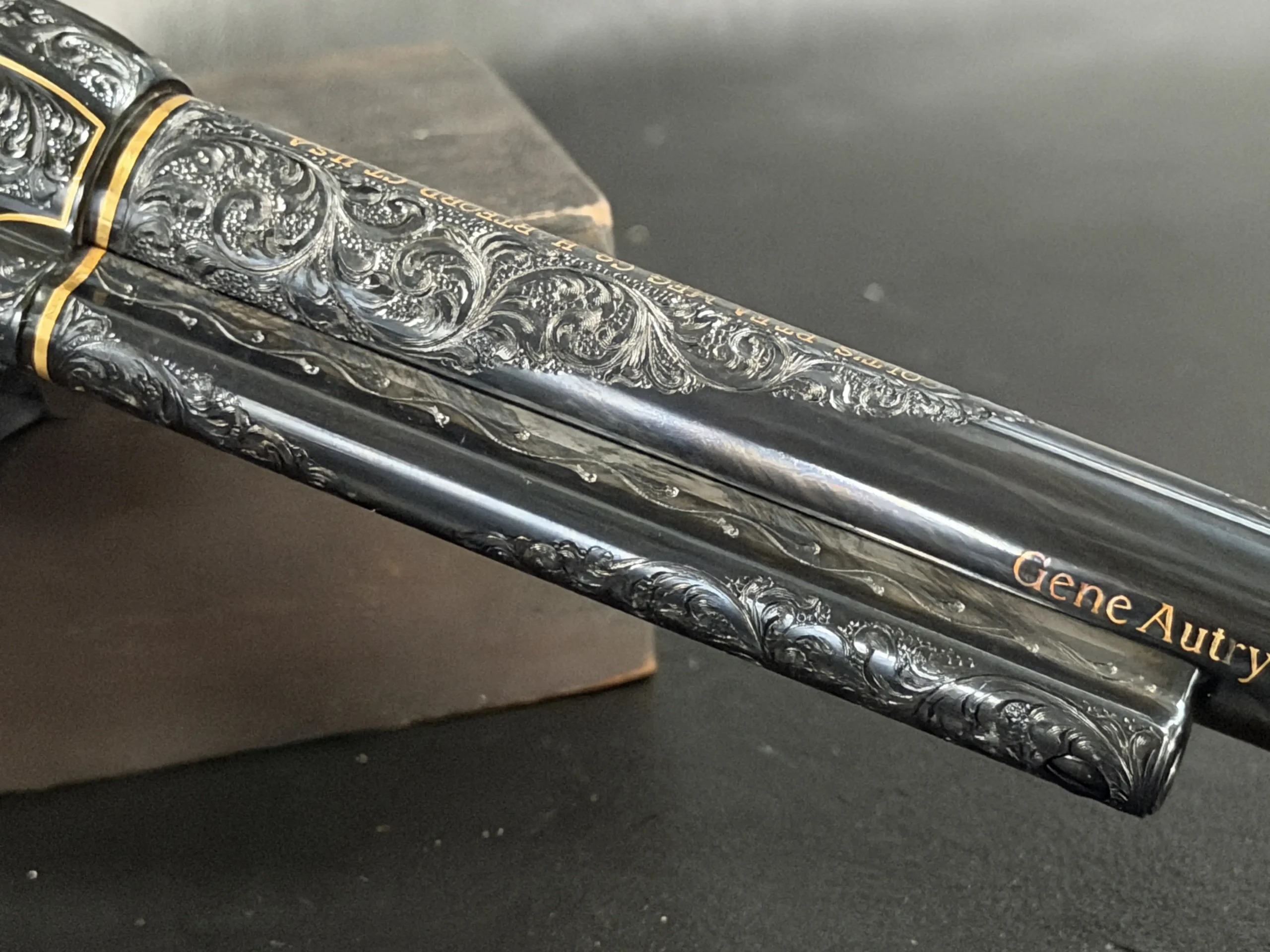 Gene Autry Museum Colt SAA Gold Inlaid Engraved