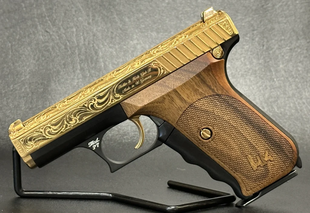 Heckler & Koch P7 Engraved Serial 34822