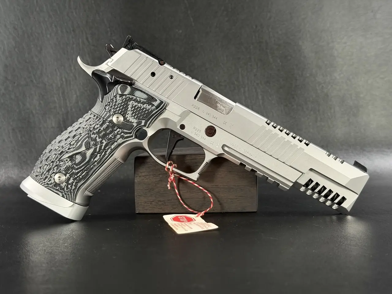 SIG Sauer P226 X6 Supermatch Skeleton Collector Piece