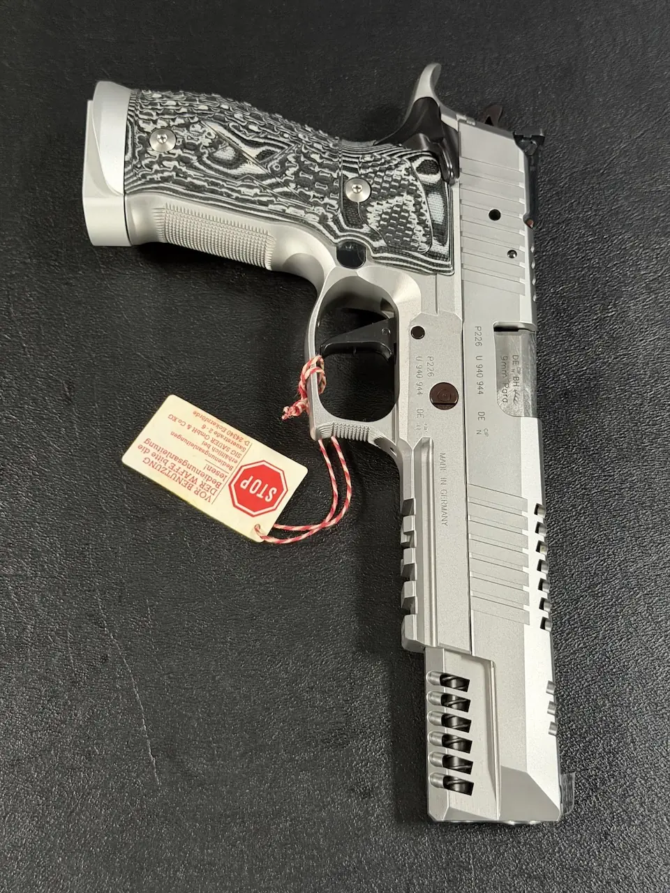 SIG Sauer P226 X6 Supermatch Skeleton German Craftsmanship