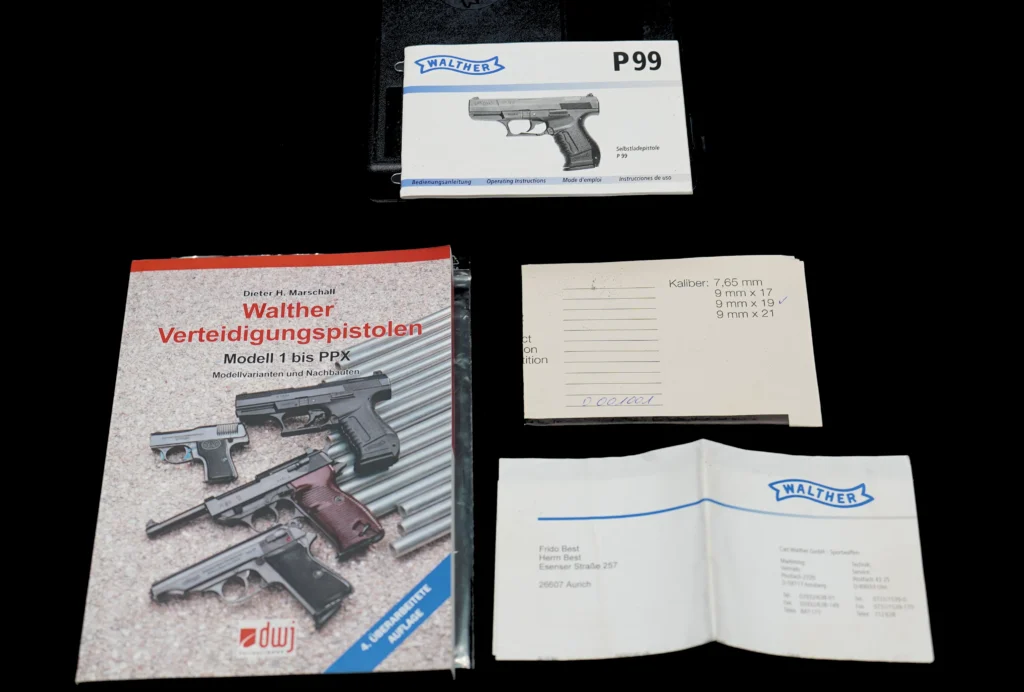 Walther P99 Documents