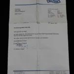 Walther P99 First Ever Production Model Documents