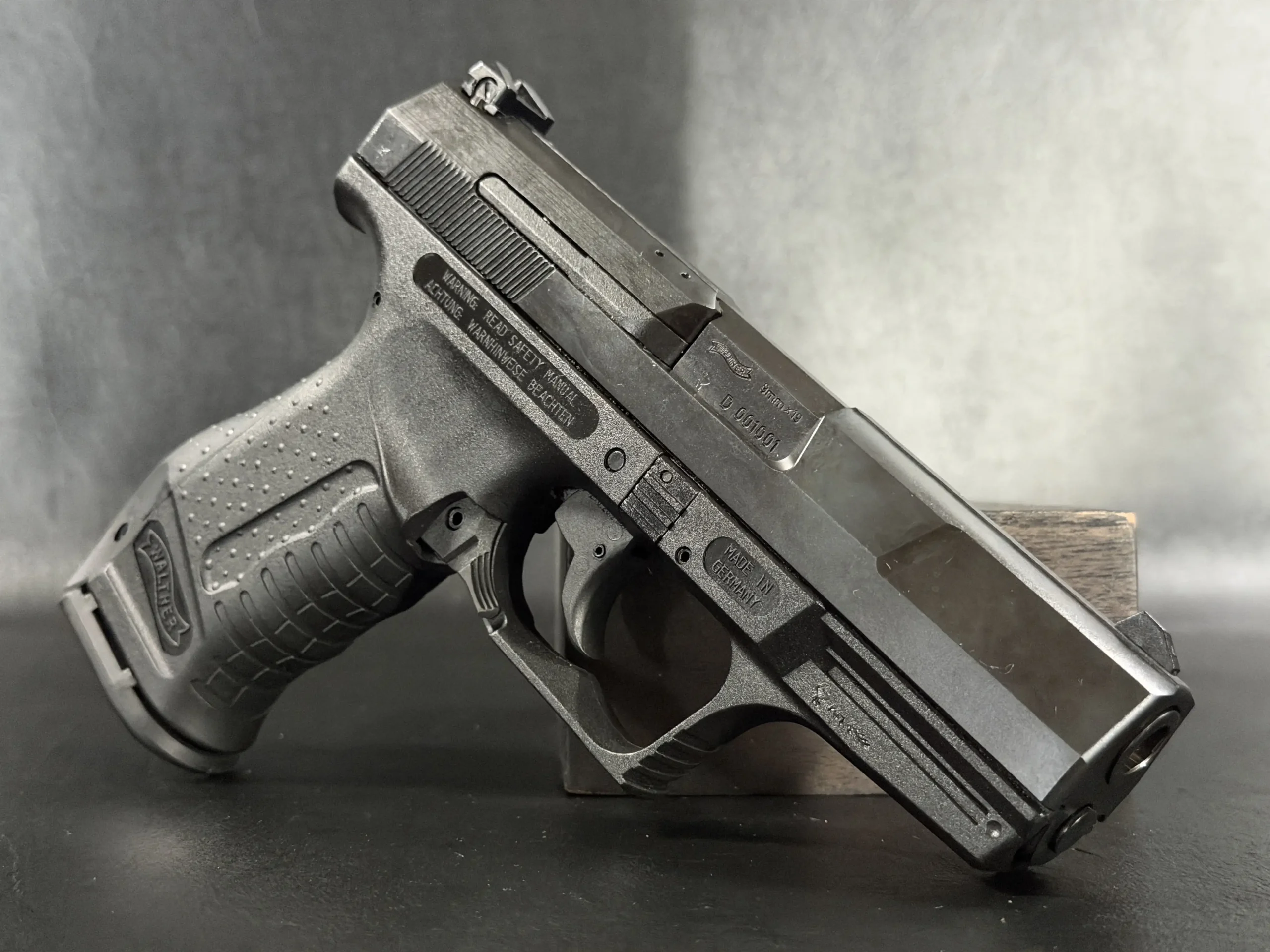 Walther P99 early German polymer pistol