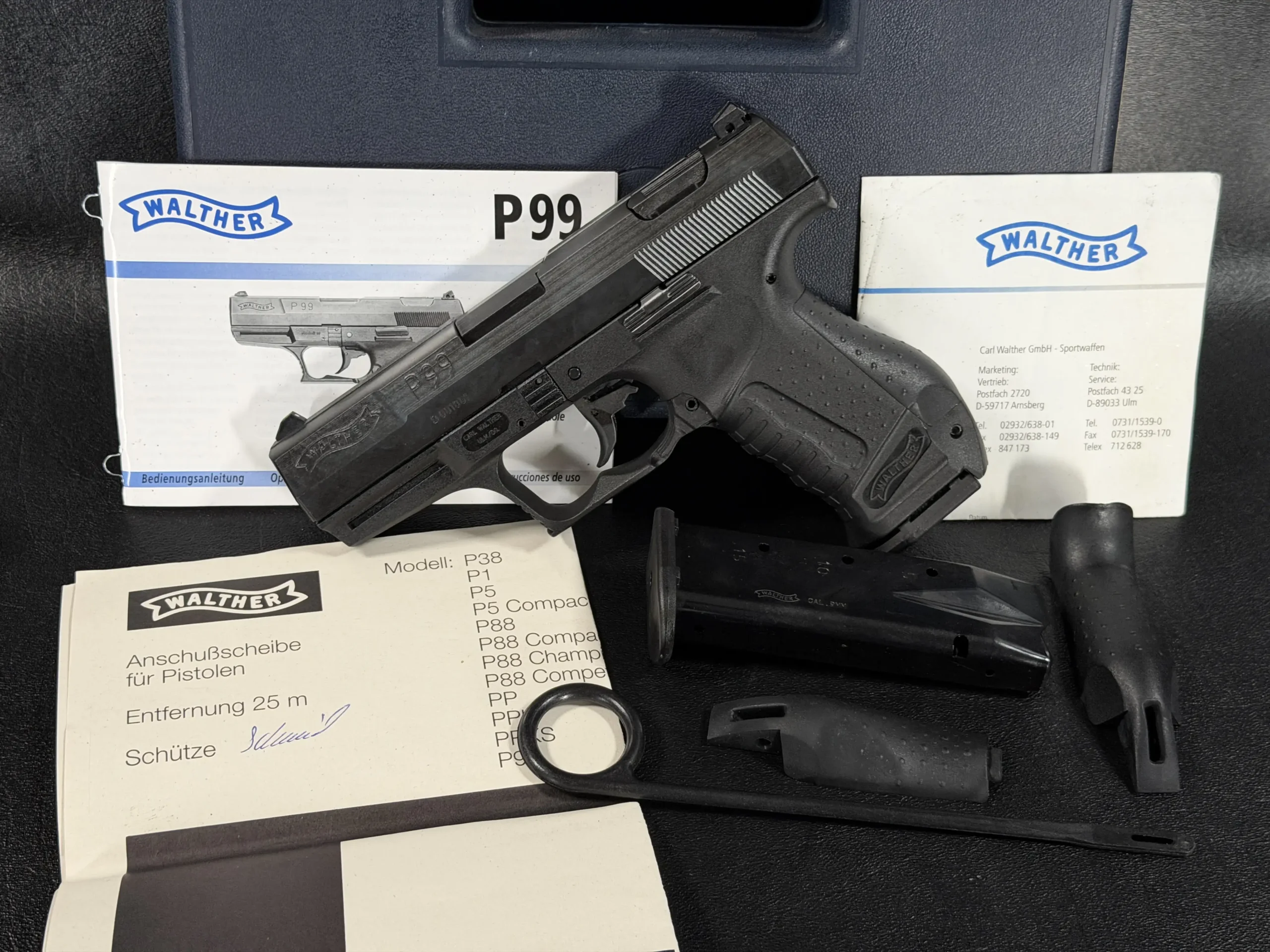 Walther P99 first production model