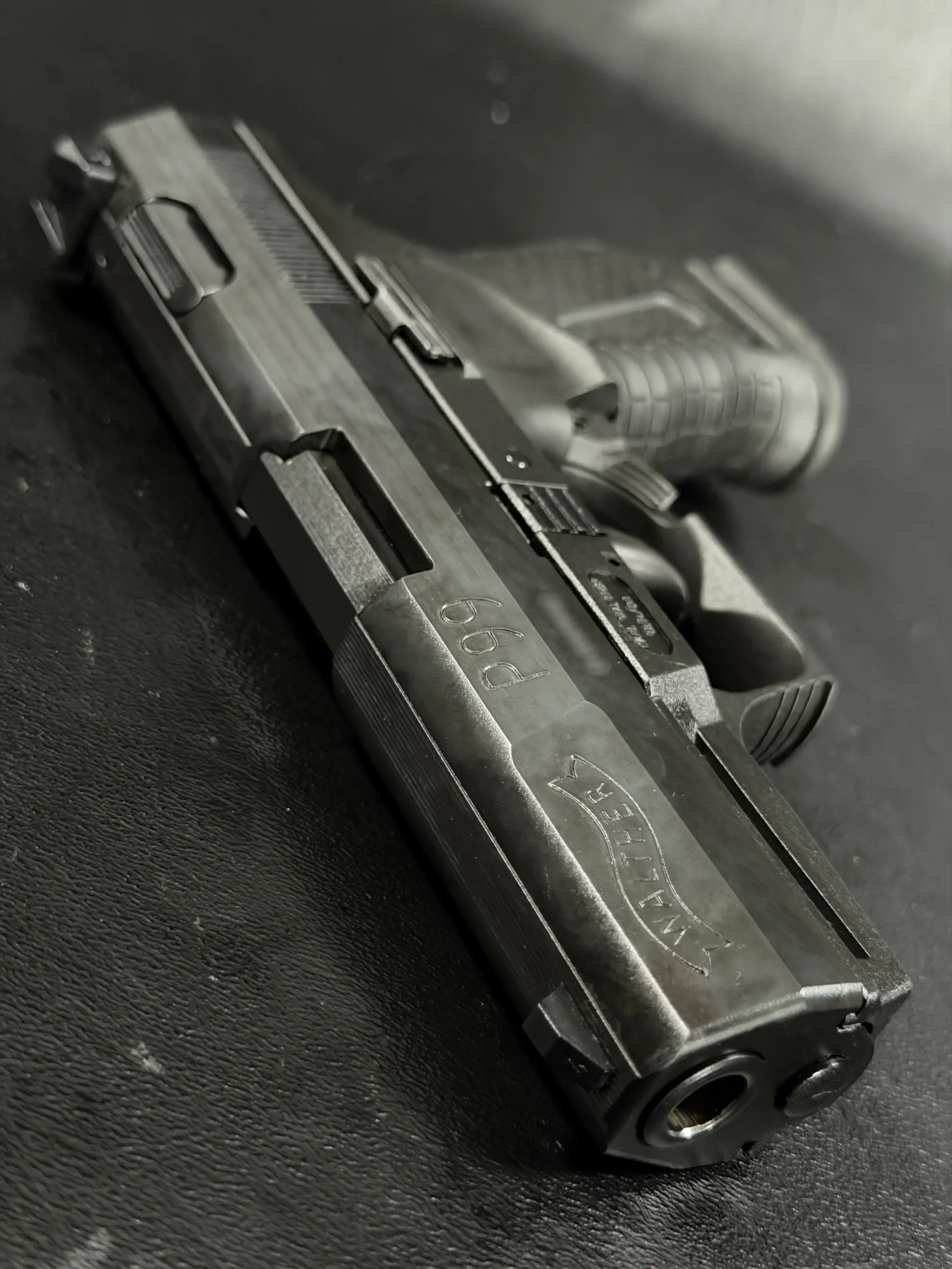 Walther P99 historic German service pistol