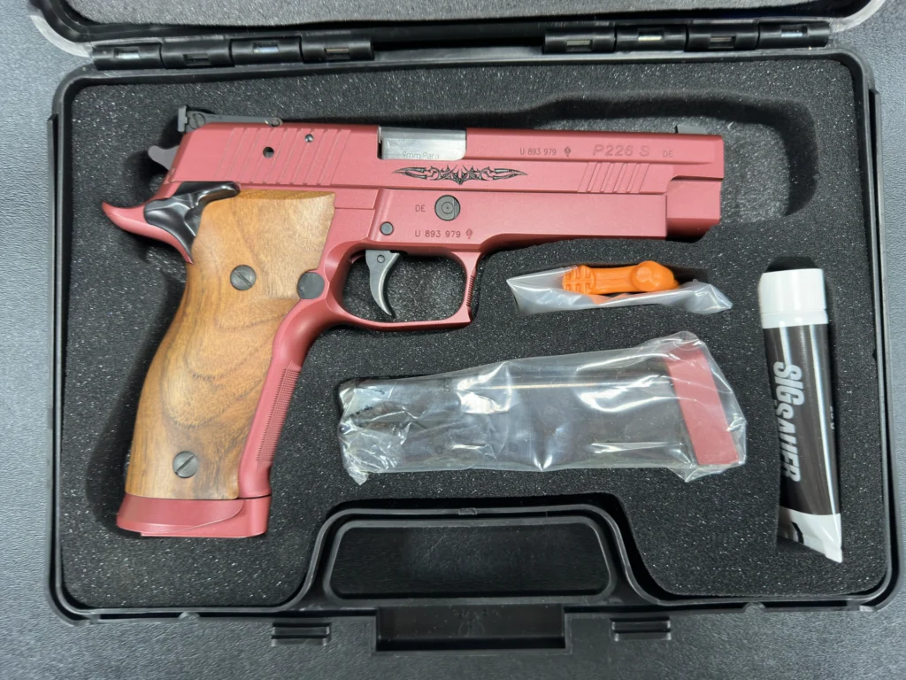 Sig P226 X-Five Ruby Case SN-U89379