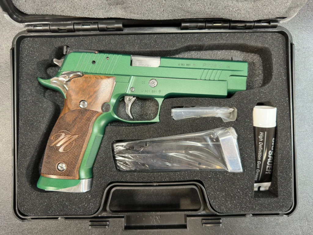 Sig Sauer P226 X-Five Emerald Case SN-U901891