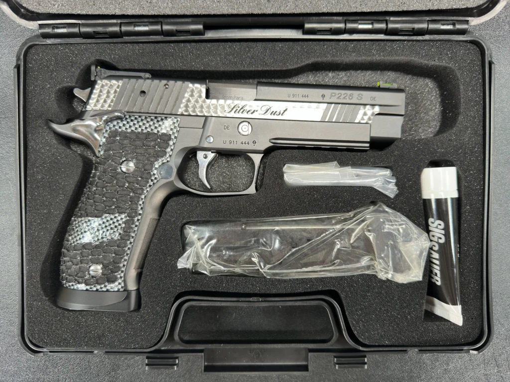 Sig Sauer P226 X-Five Silver Dust Case SN-U911444