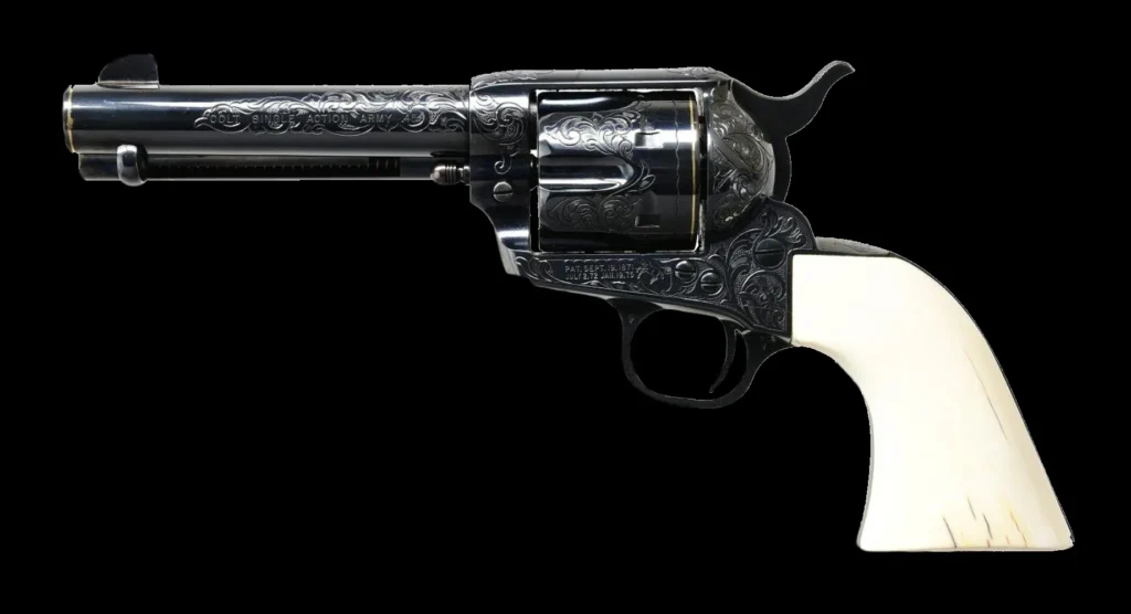 D.W. HARRIS ENGRAVED GHOST RIDER COLT SECOND GEN SN-55053SA