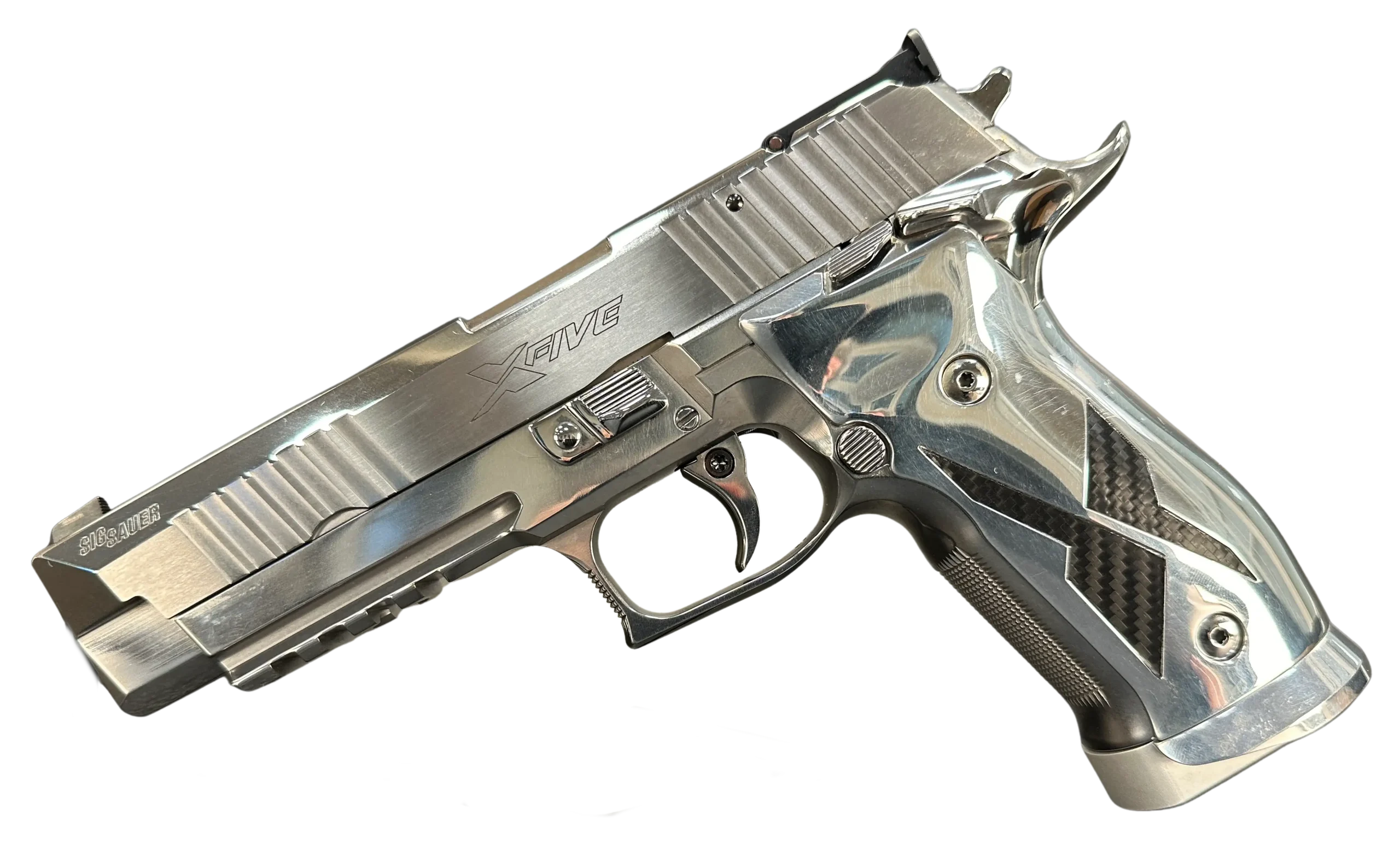 SIG Sauer P226 X-Five Chrome & Carbon | Luxus Capital