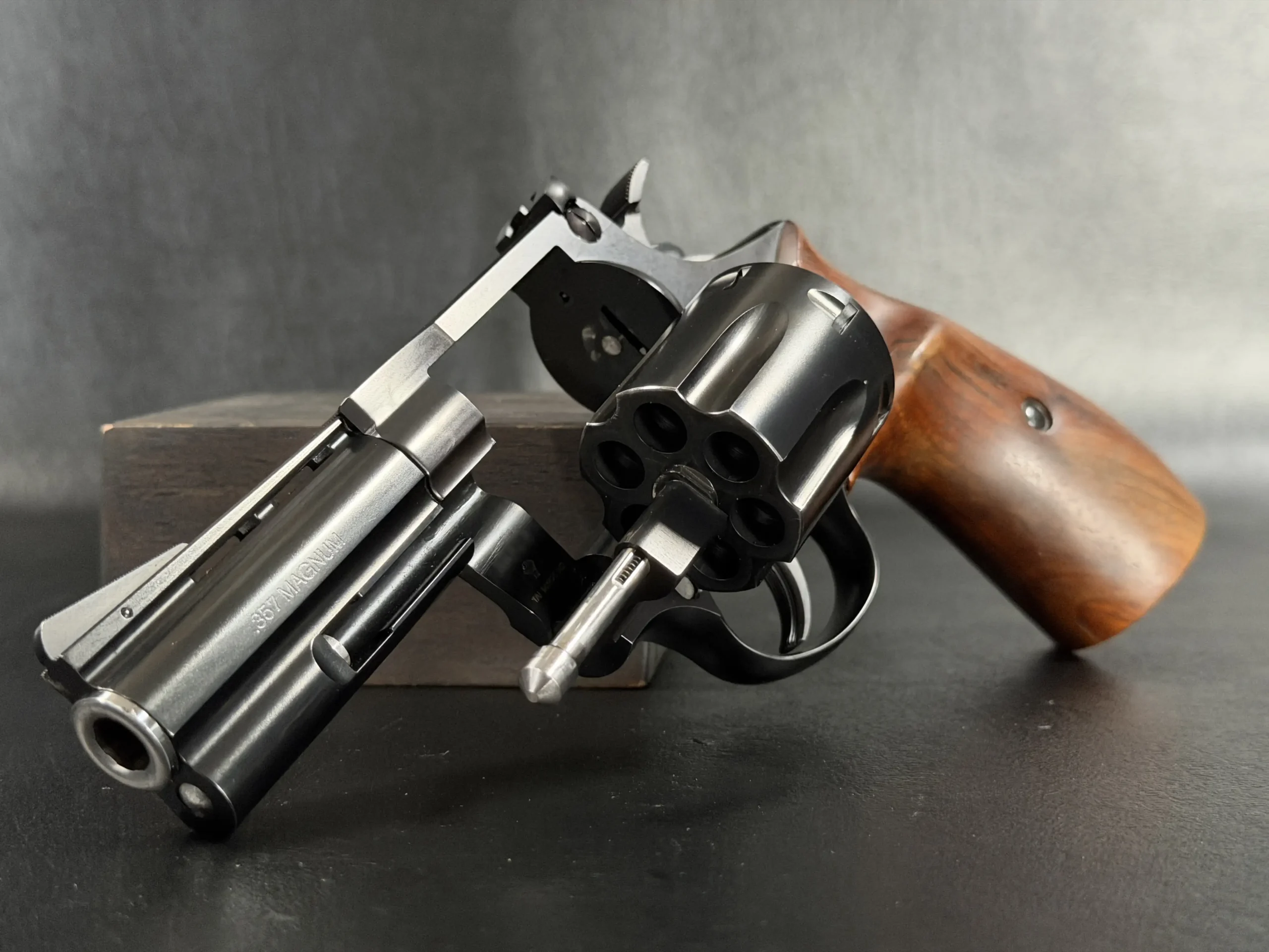 Korth Ratzeburg Combat 3 Inch 357 Magnum Angled Perspective