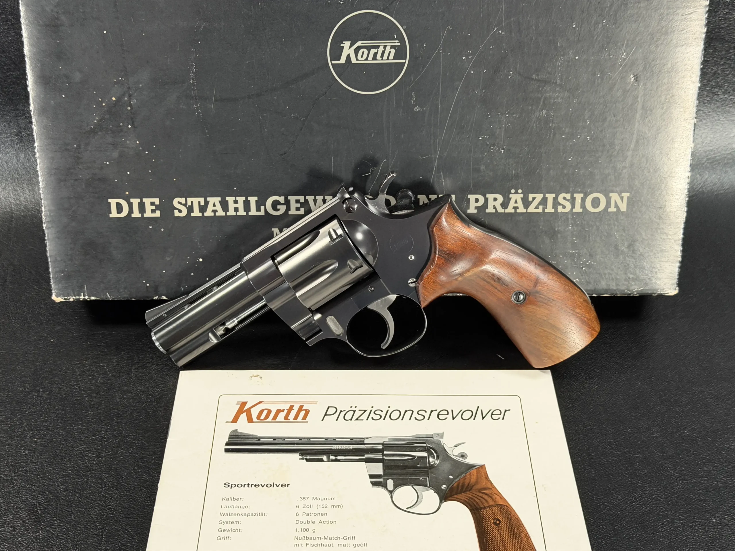 Korth Ratzeburg Combat 3 Inch 357 Magnum Ratzeburg Production Era