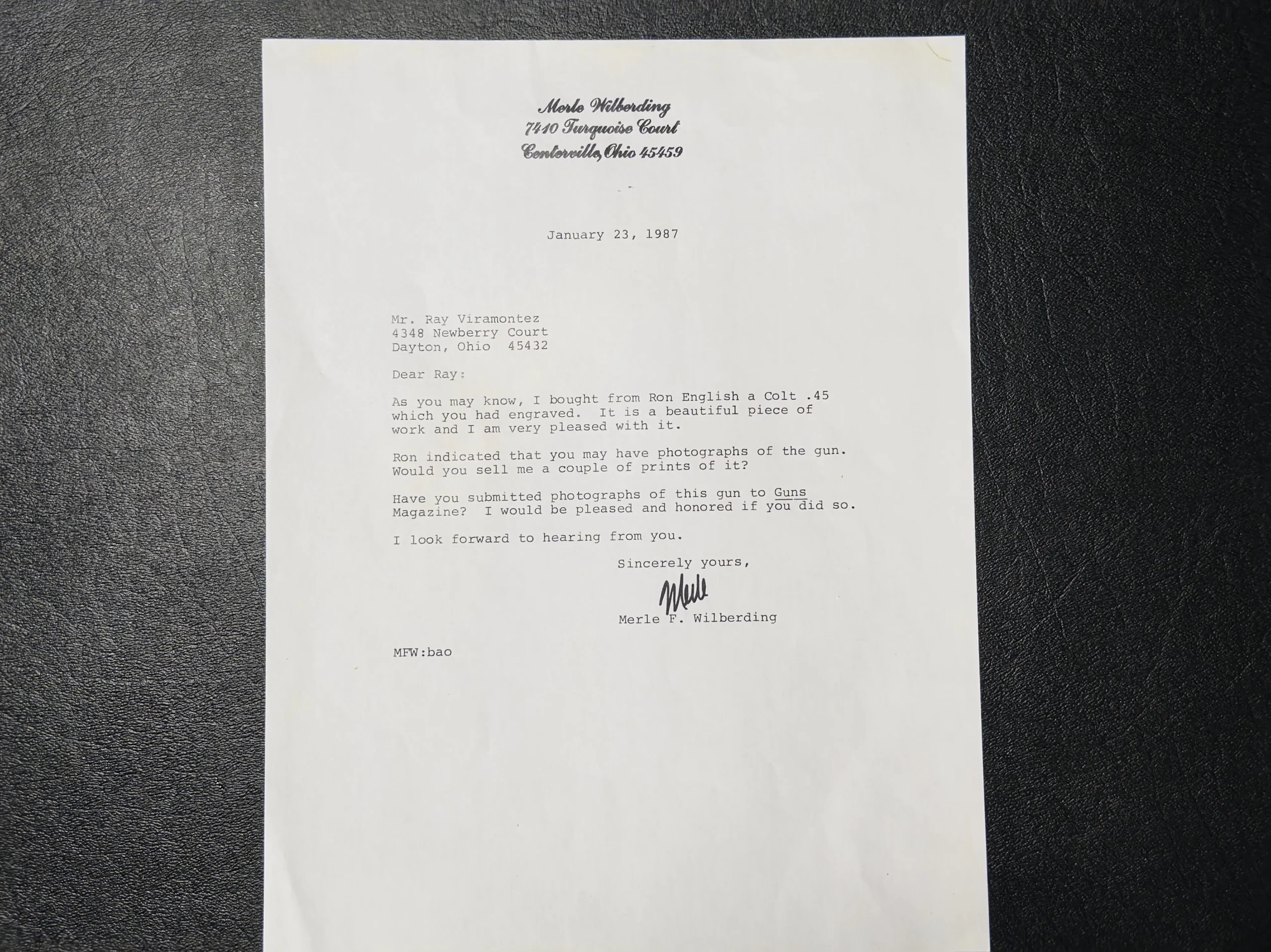 collector grade ray viramontez colt government pistol