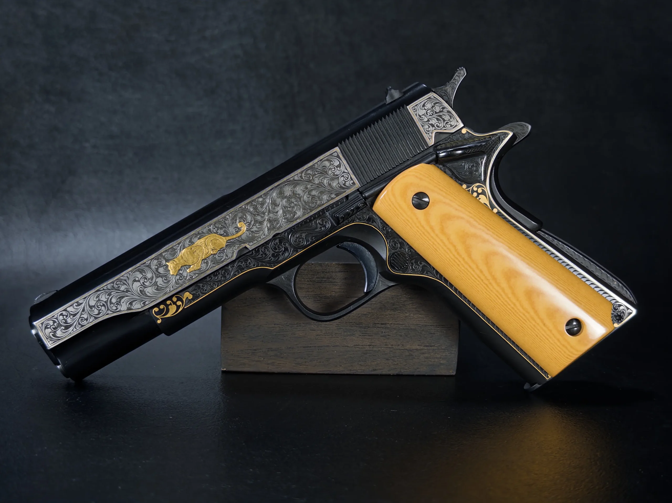 rarity ray viramontez engraved colt government 1911