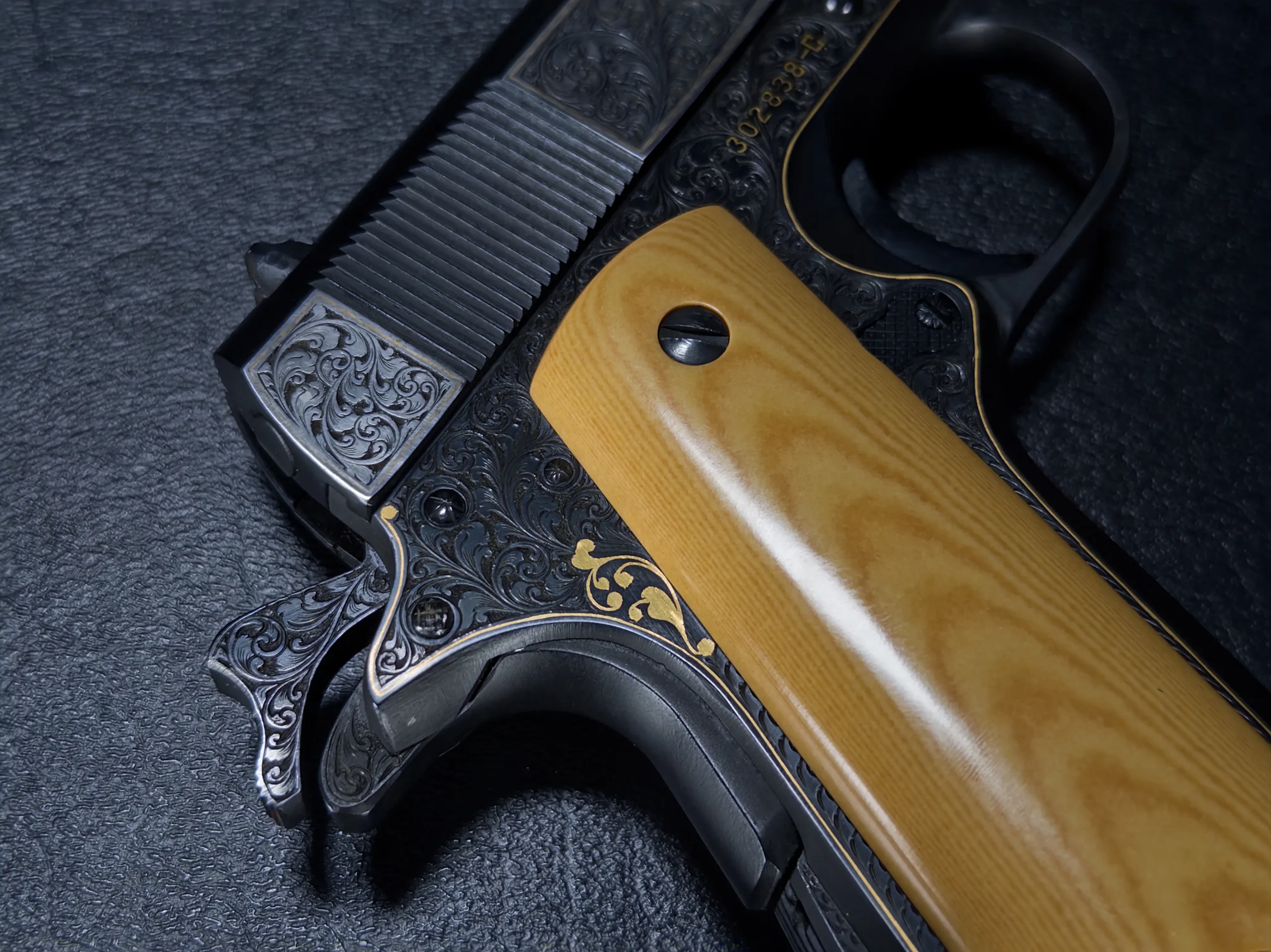 ray viramontez engraved colt 1911 government model details