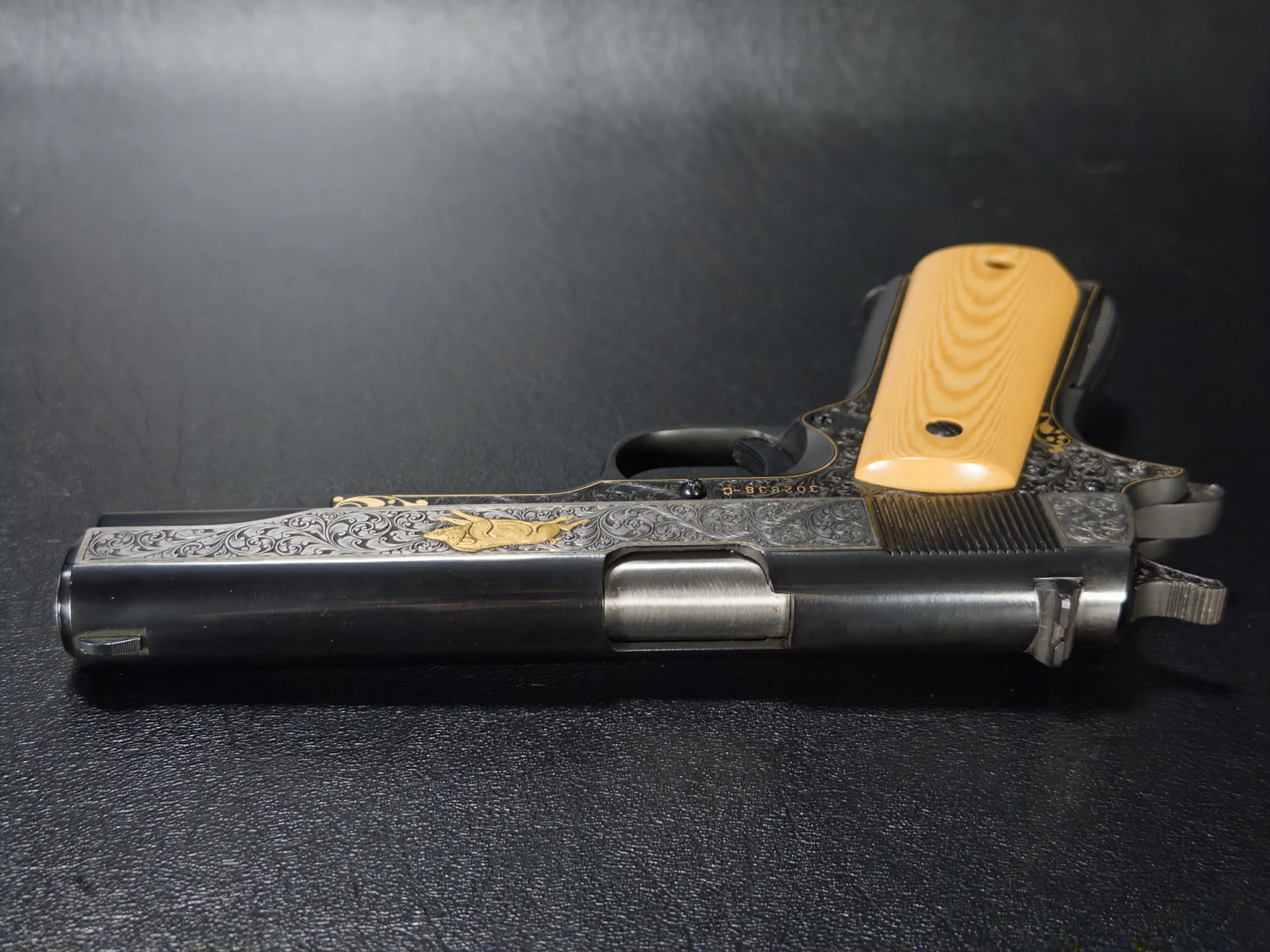 ray viramontez engraved colt government pistol provenance