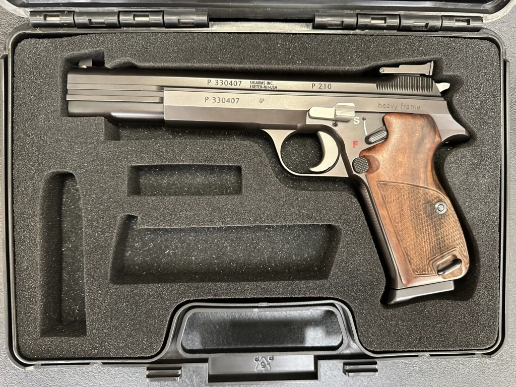 sig arms p210 5 case