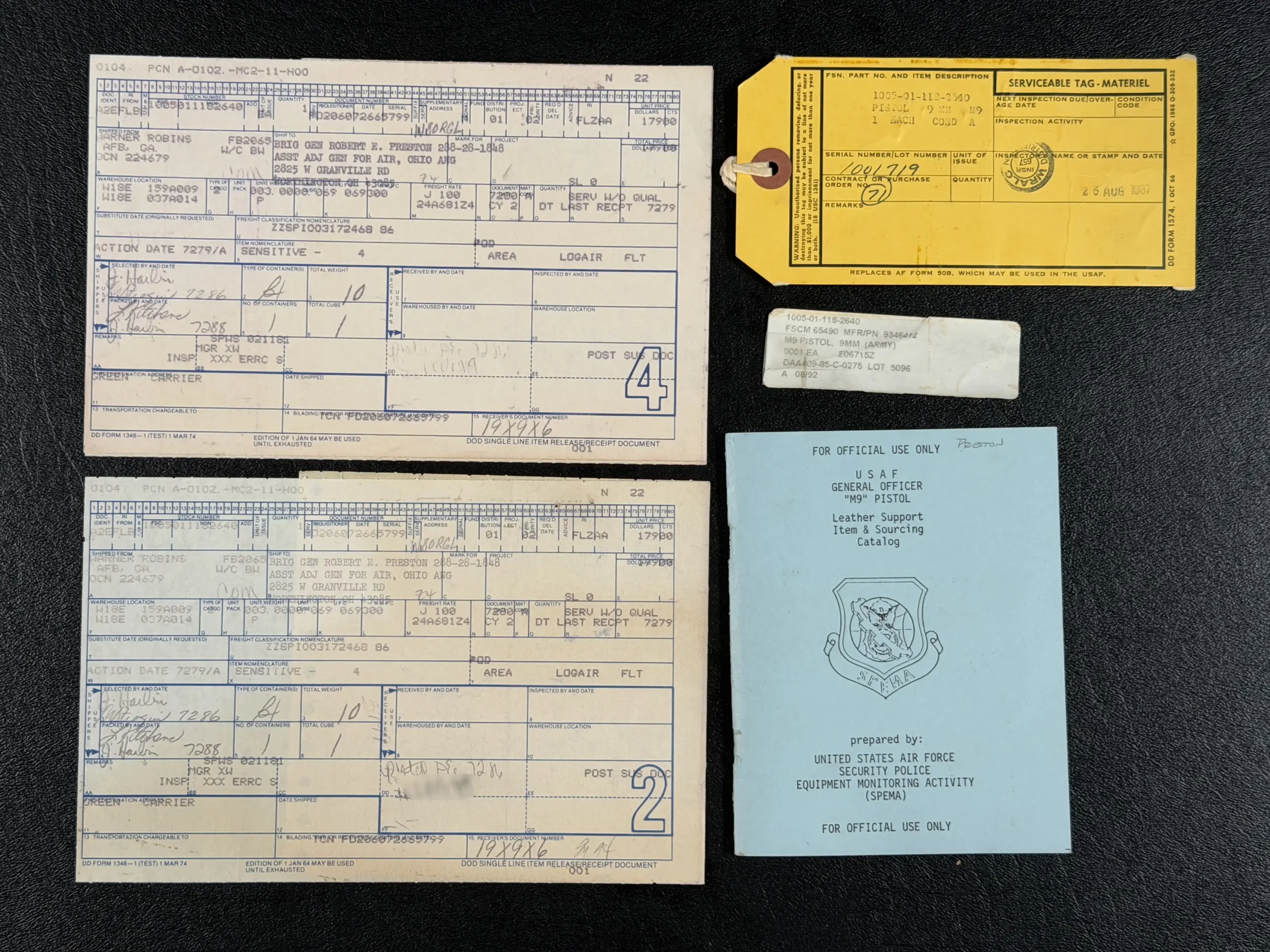 Beretta M9 P Personalized Grip Robert E Preston